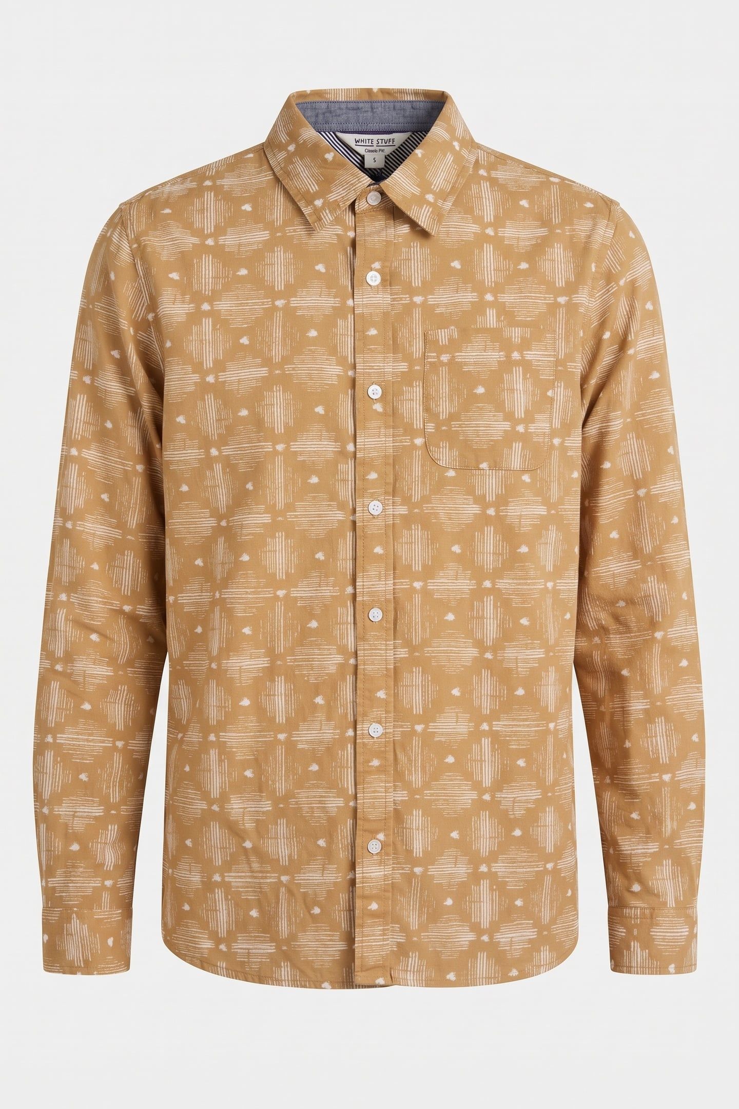 GEO PRINTED SHIRT YELLOW PRINT 3