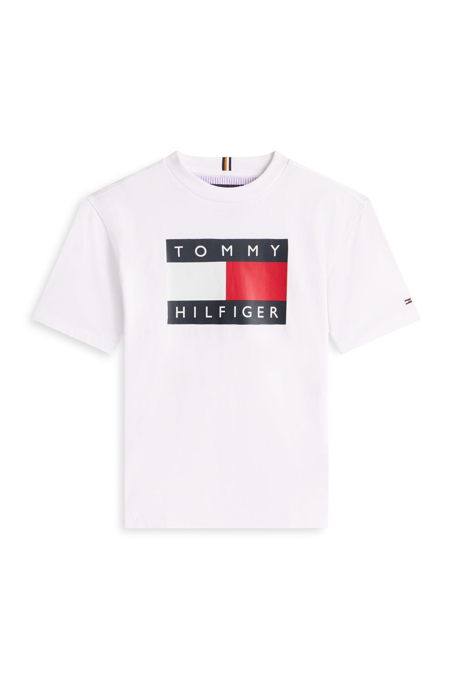 BOYS HERITAGE PRINTED FLAG WHITE 4