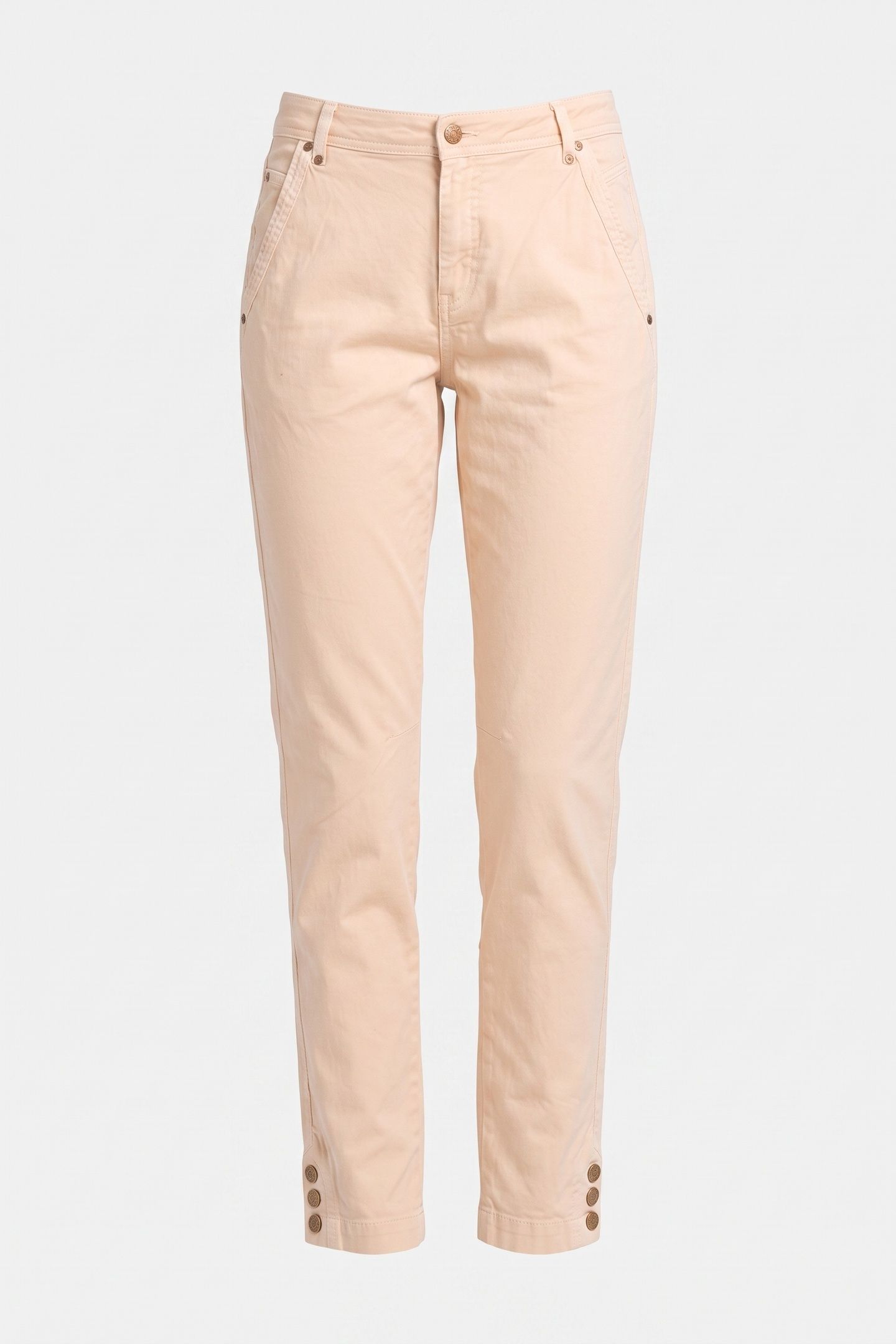 TAPERED ROUGH TWILL IVORY 3