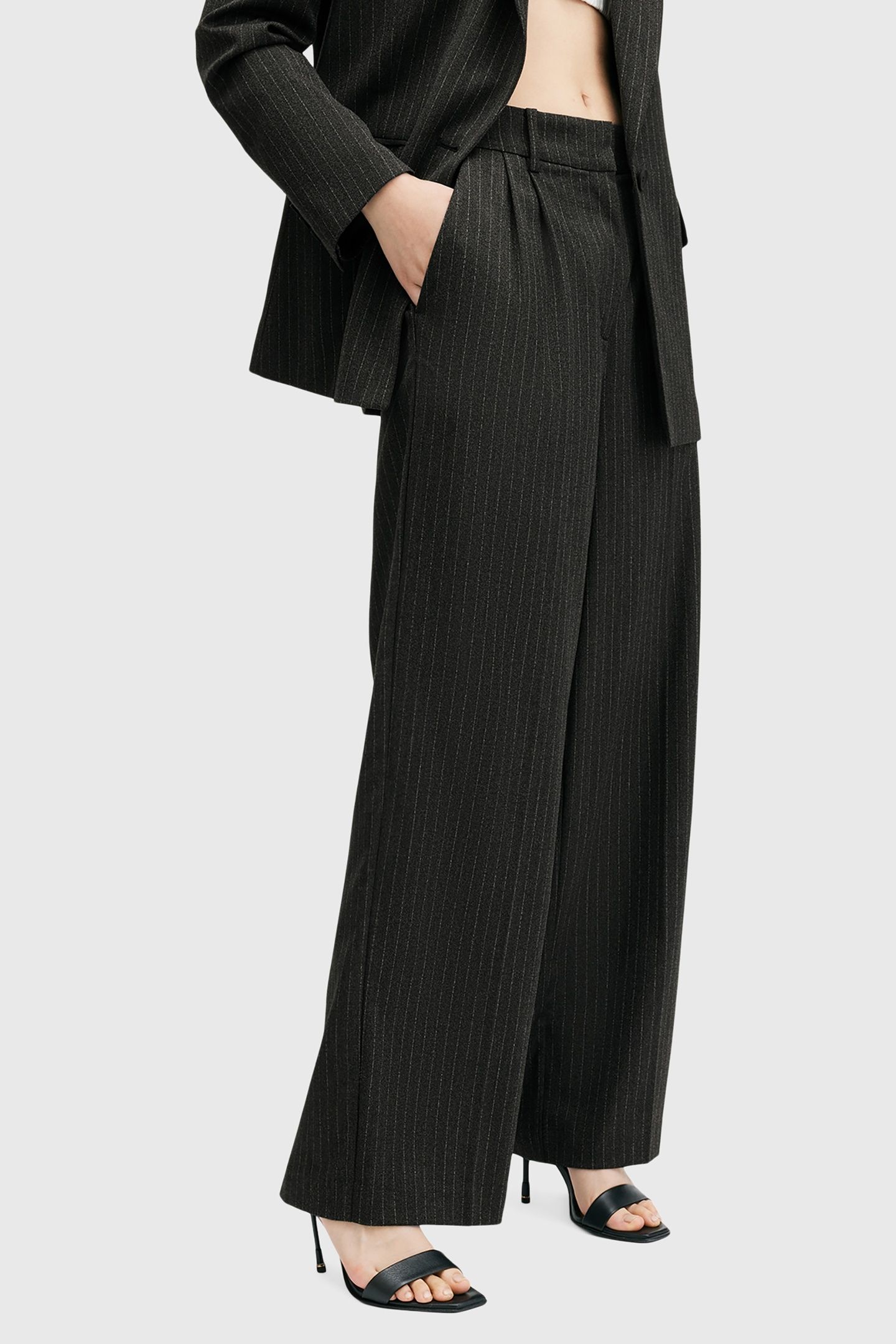 AVERIE PIN TROUSER GREY 1