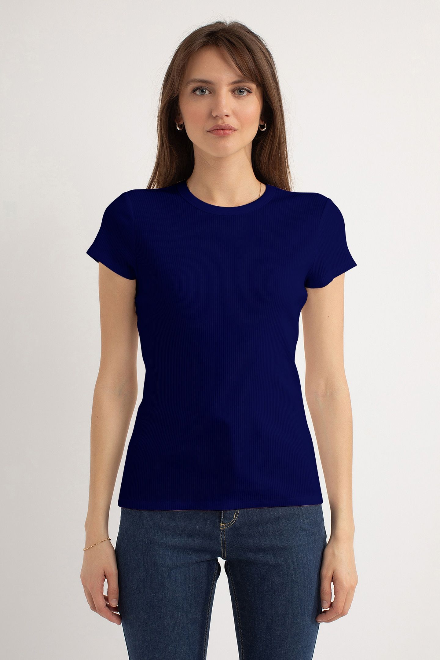 HARLEY SS RIB T-SHIRT NAVY 1
