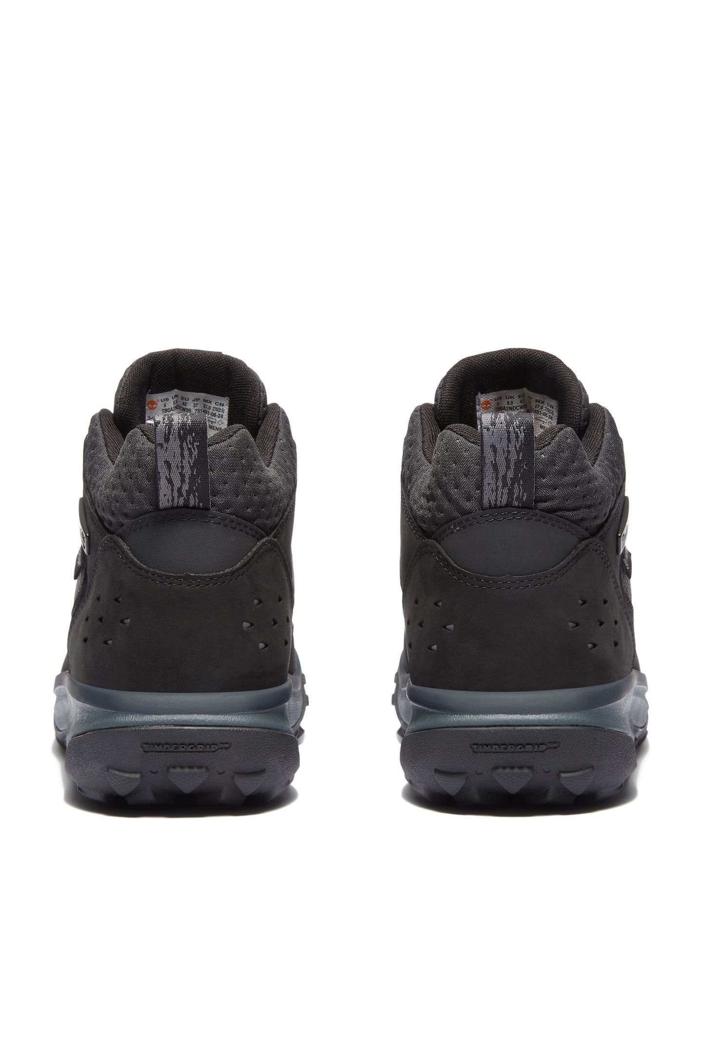 TIMBERCUSH MOTION 7 MID LACE UP WATERPROOF SNEAKER BLACK NUB 7