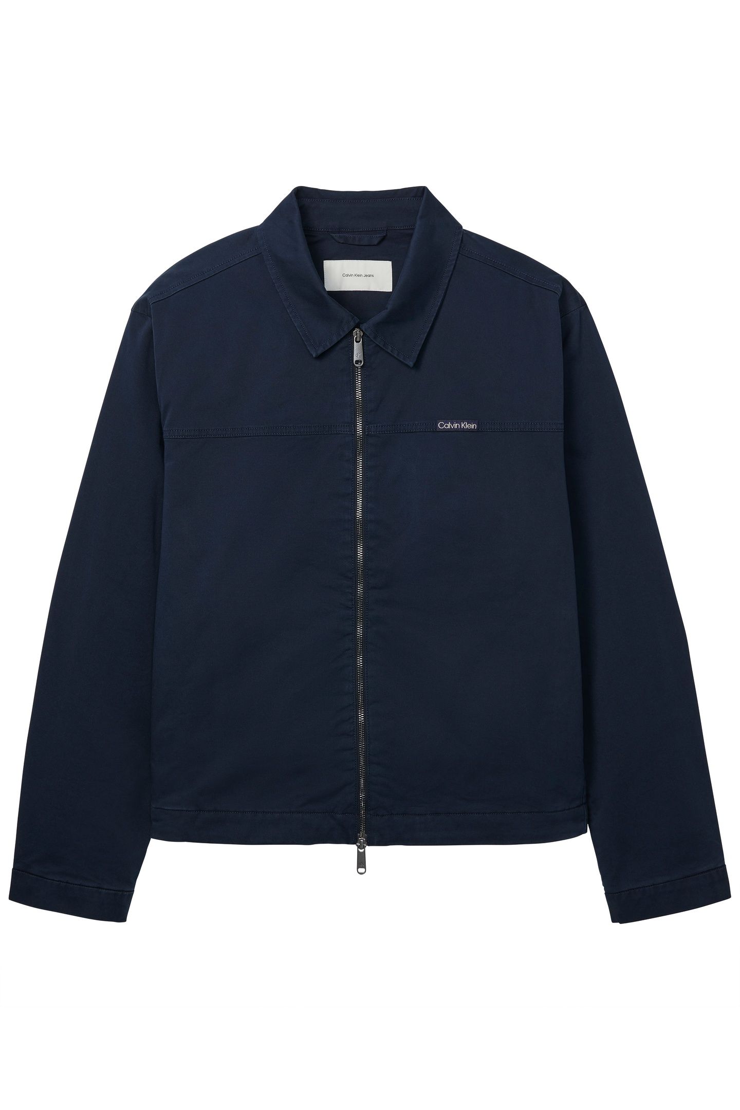 LONG SLEEVE COTTON TWILL QUILTED DARK SAPPHIRE 4