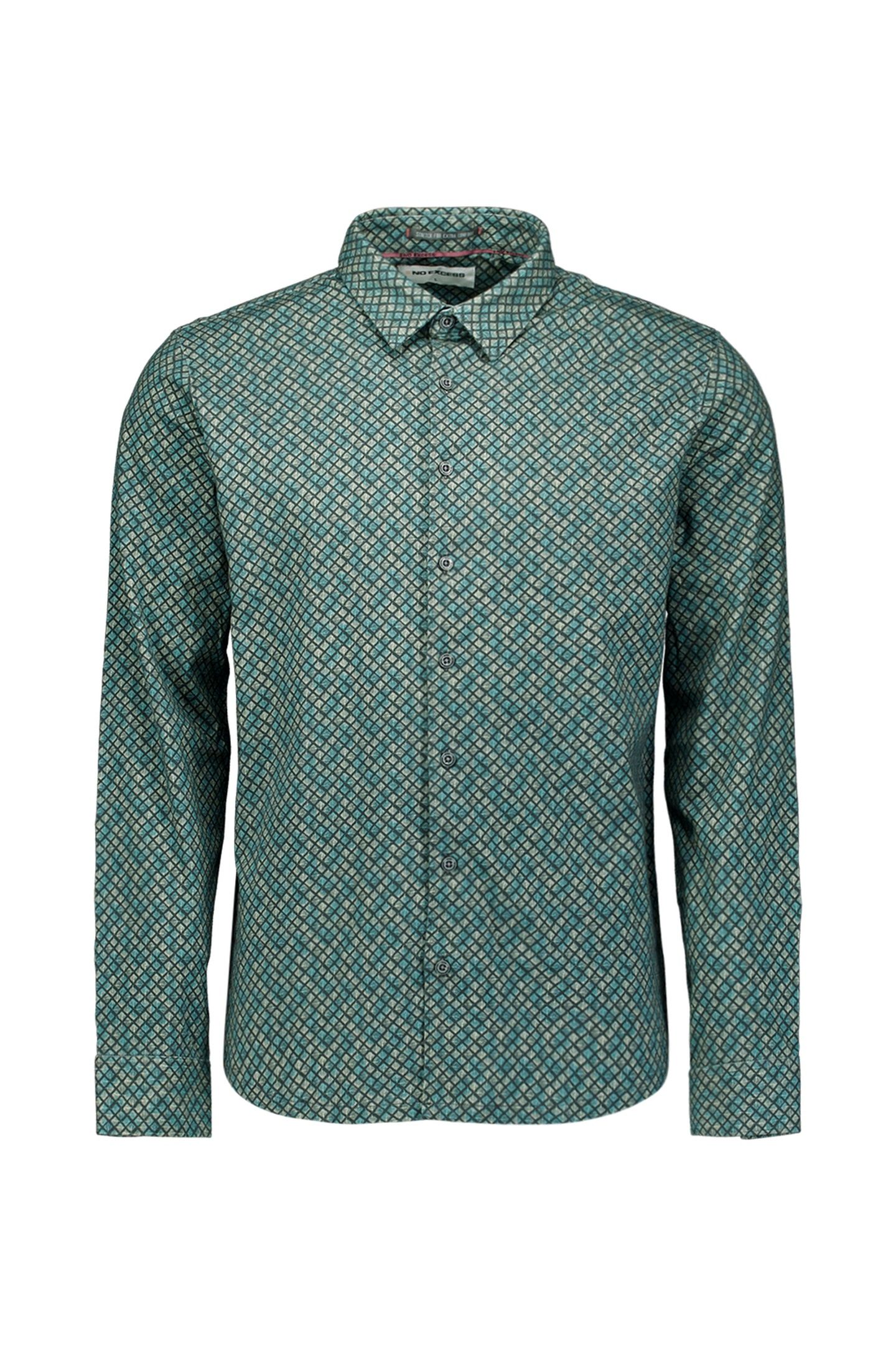 SHIRT JERSEY ALLOVER PRINTED DARK STEEL 4