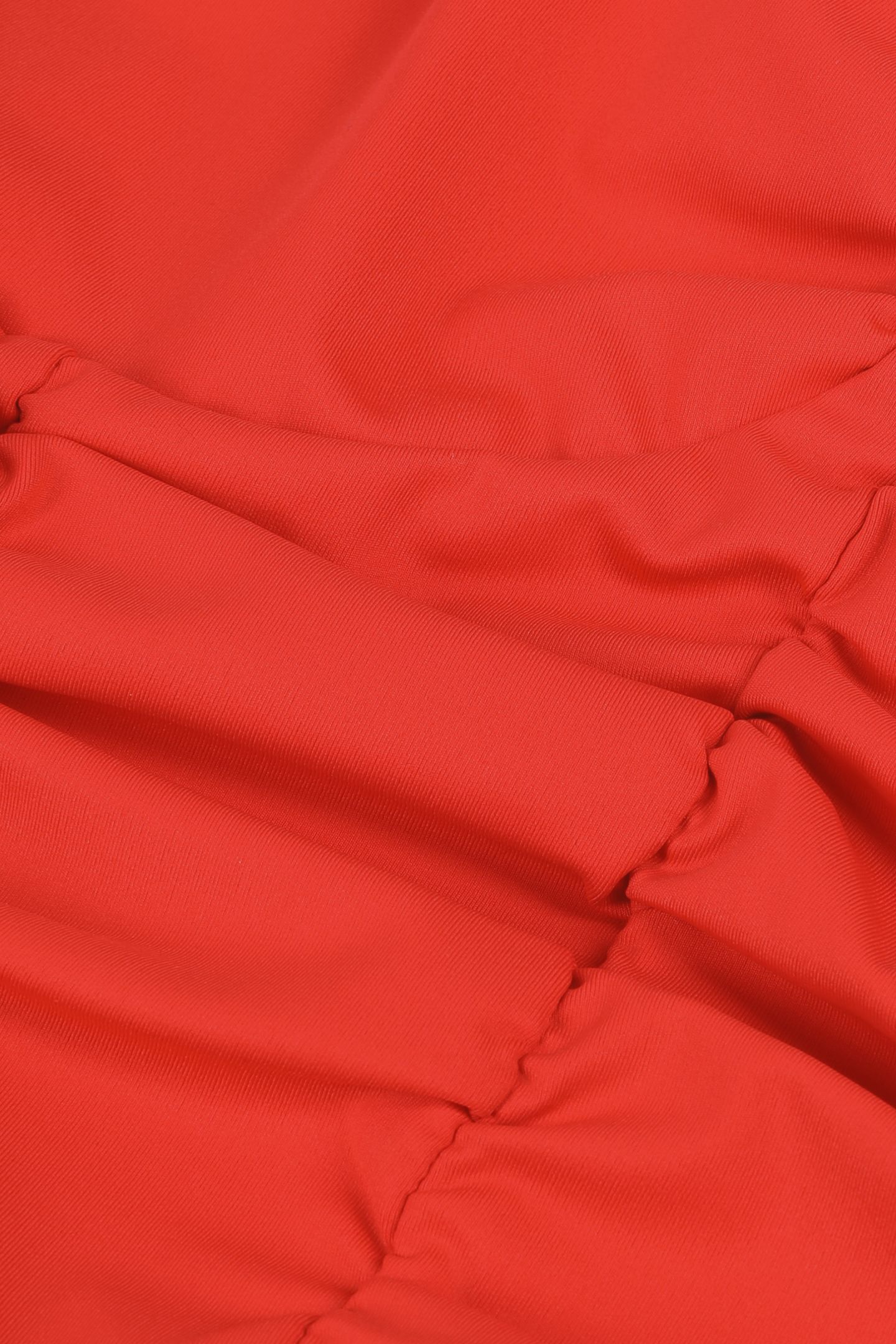 TOP WITH BALCONY AND ZIPPERED STRAP RED 6