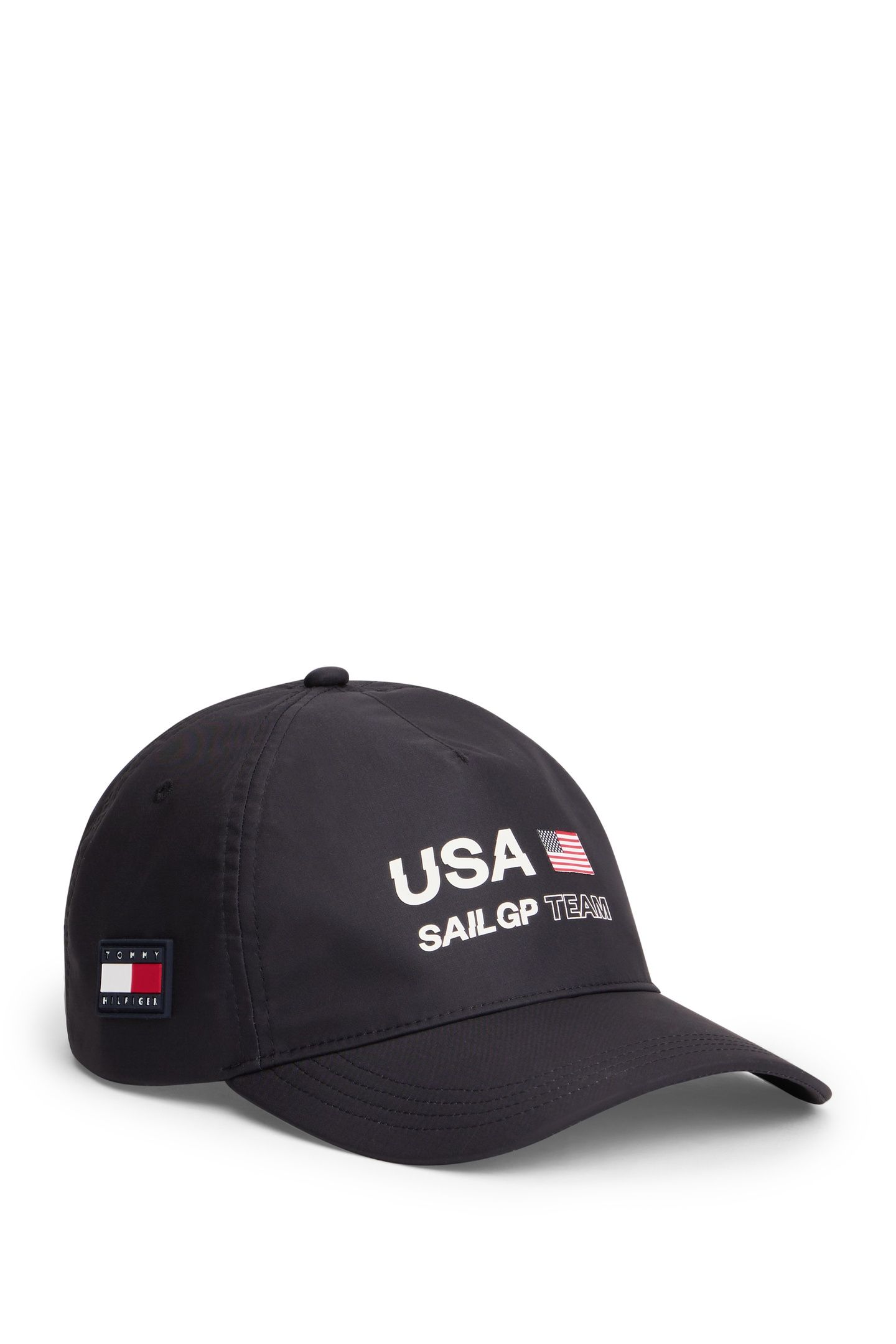 UNISEX US SAILGP SOFT 6 PANEL CAP BLACK 1