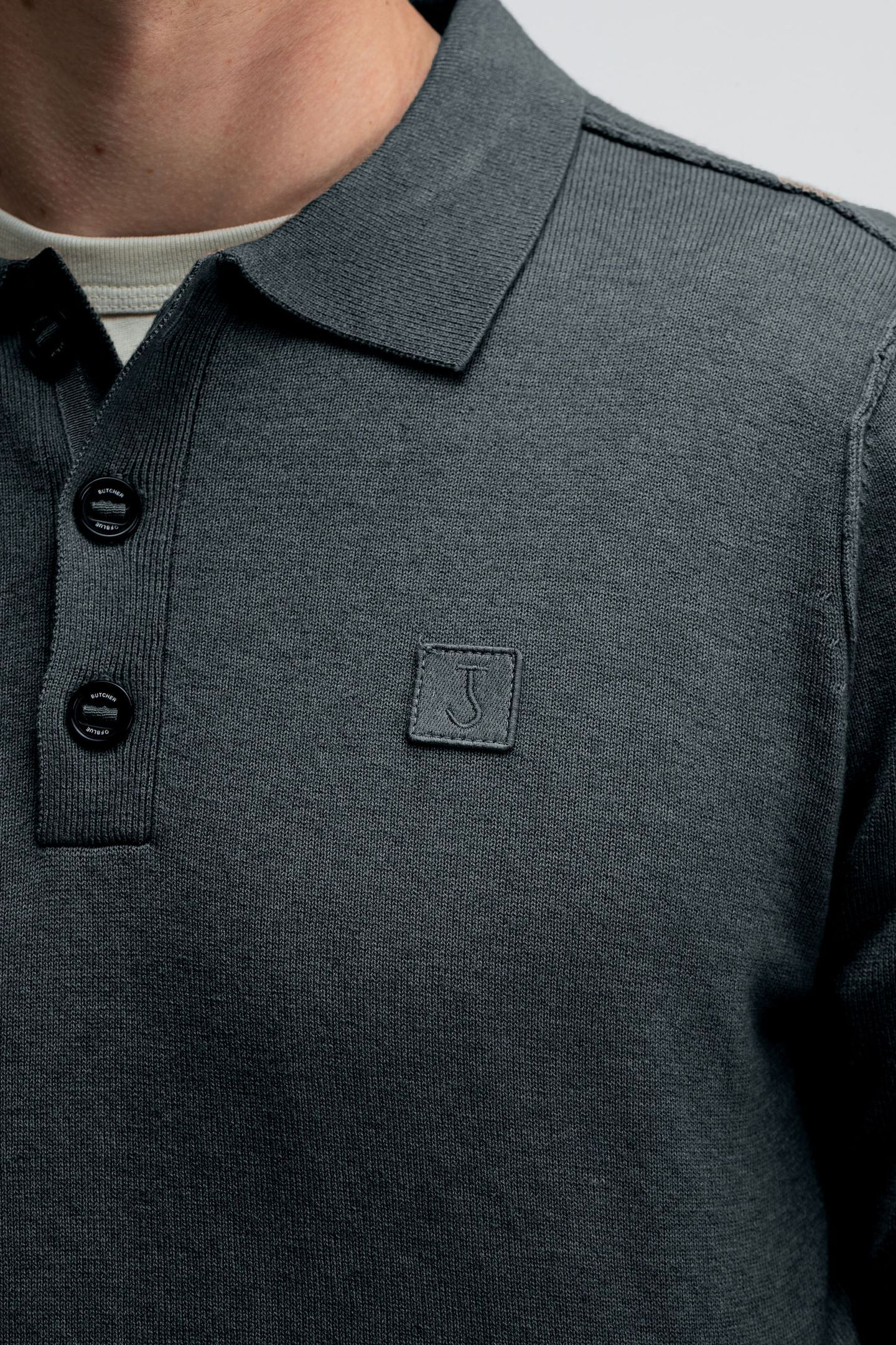 CLIFTON POLO GREY BLACK 5