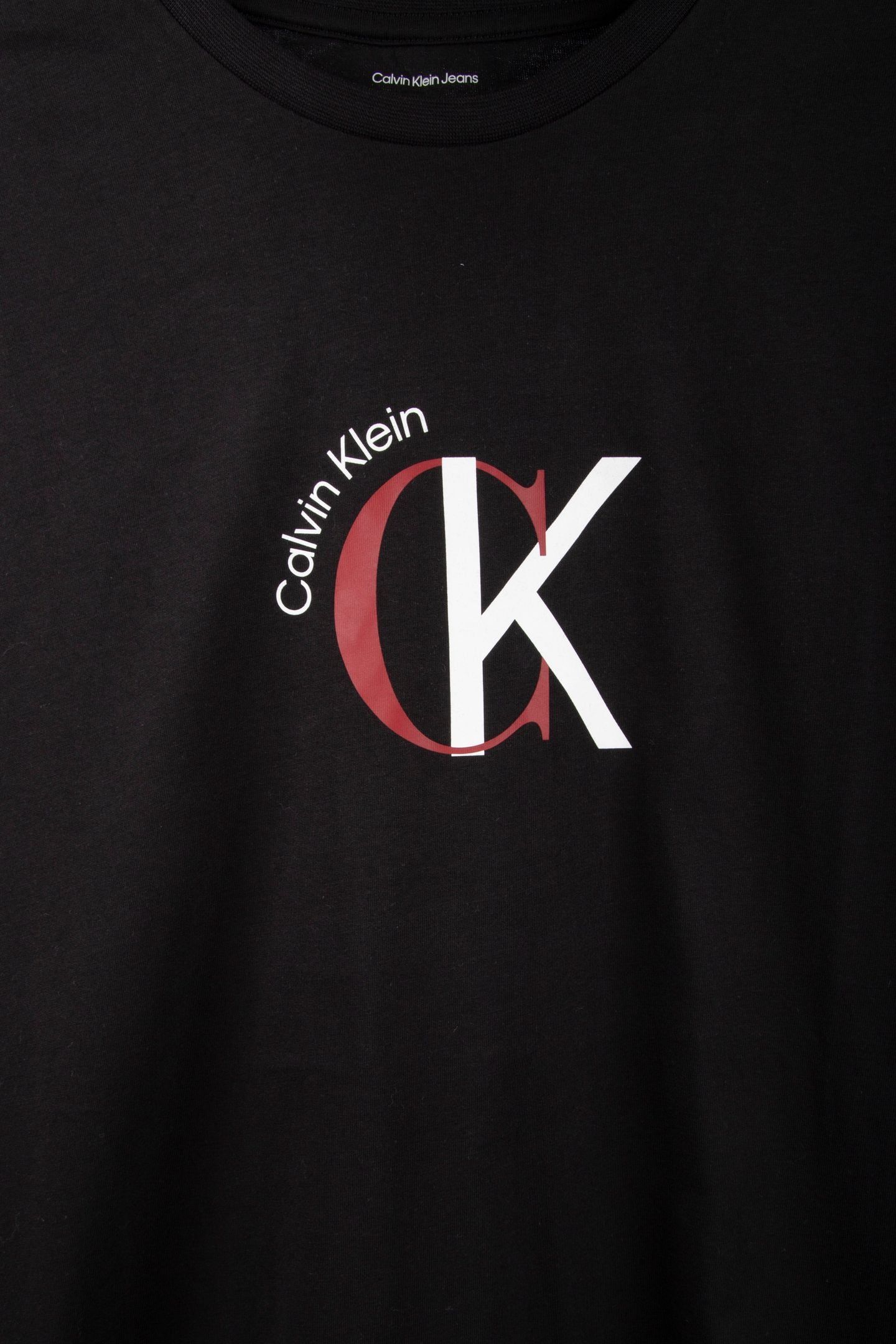 SS 30S 2TONE TEE BLACK 4