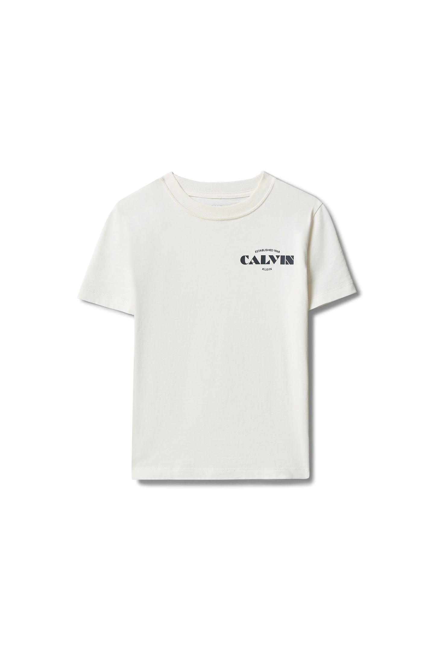 BOYS CALVIN SMALL CHEST LOGO TEE CITADEL 4
