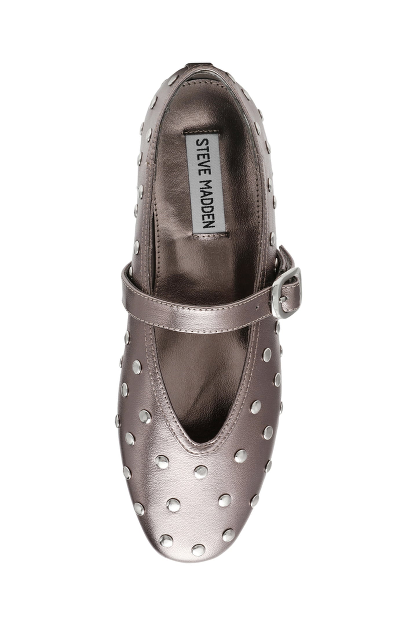 ARCHER FLAT SHOES PEWTER LEATHER 6