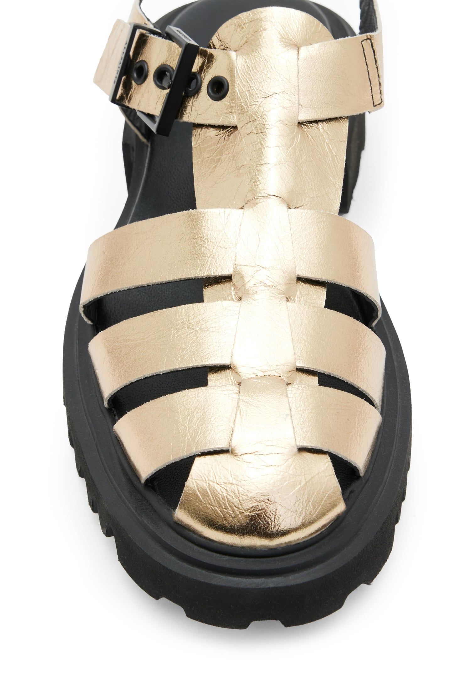 NESSA SANDAL METALLIC GOLD 3