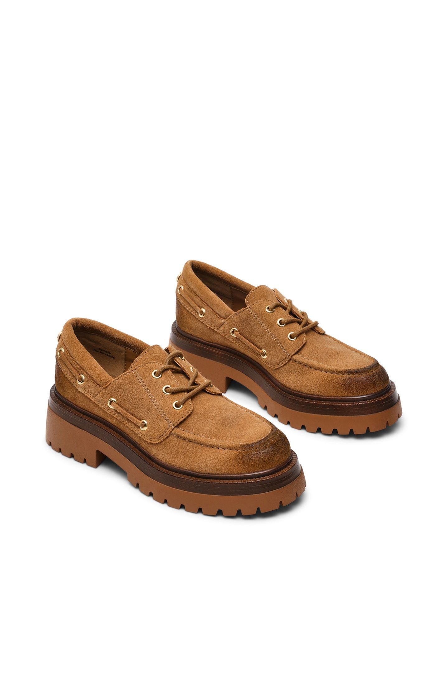 DETROIT FLAT SHOES TAUPE SUEDE 3
