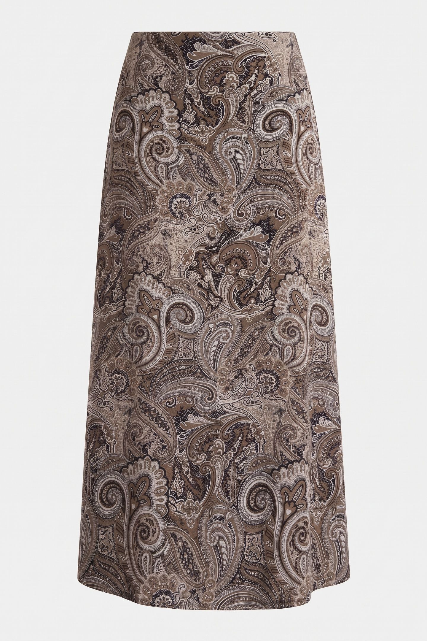 ALANIS MIDI SKIRT FLORAL PAISLEY TAUPE 3