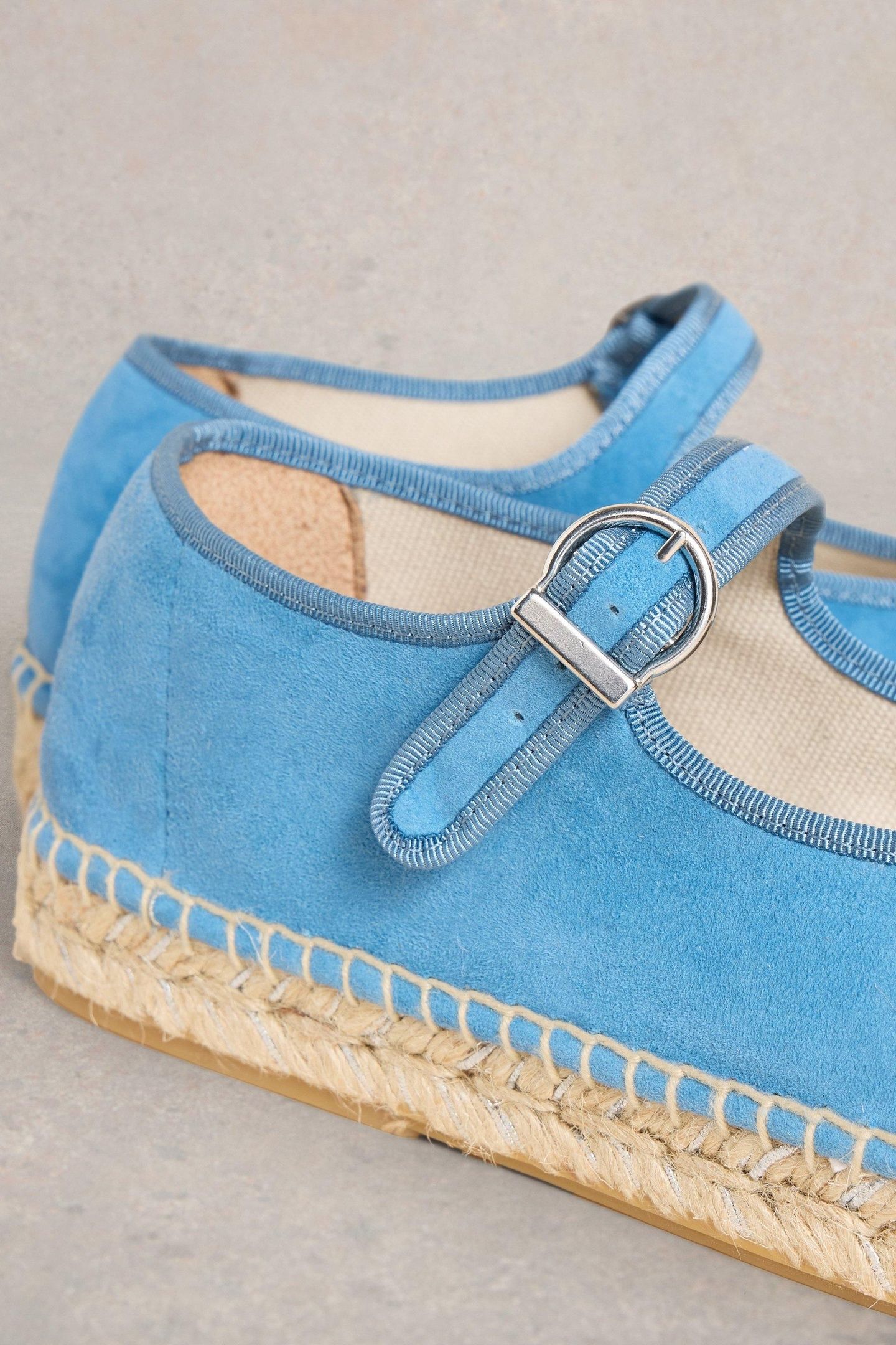 MARY JANE ESPADRILLES MID BLUE 4