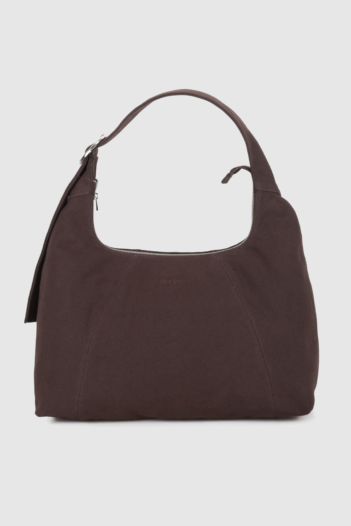 MAXI DANDY BUCKLE CANVAS COFFEE 1