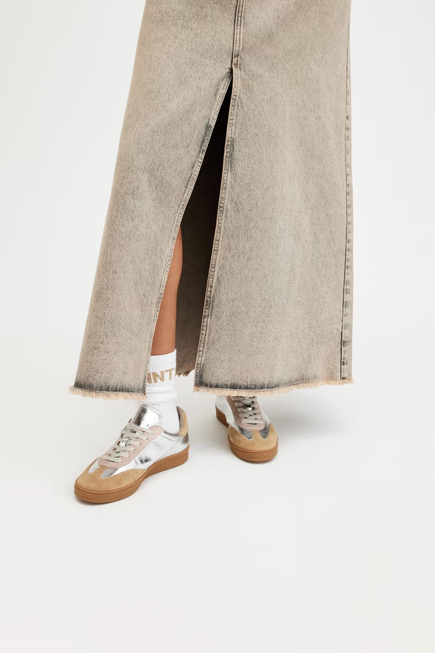 THELMA SNEAKER SILVER/ROSE PINK 2