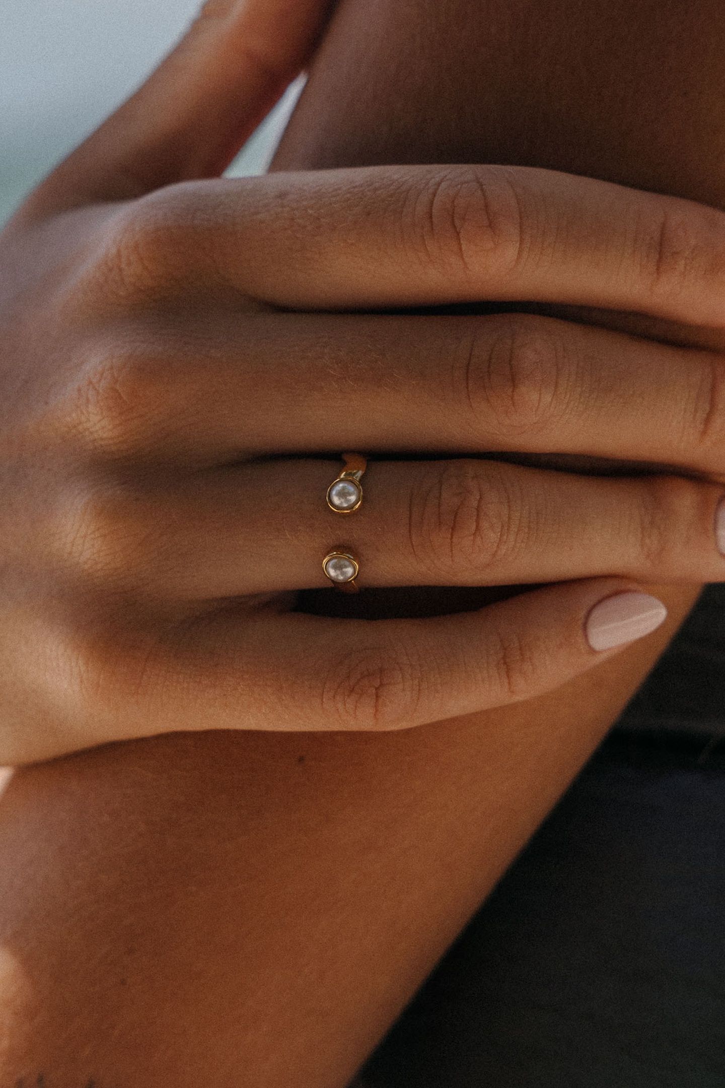 DEWDROP RING GOLD 7
