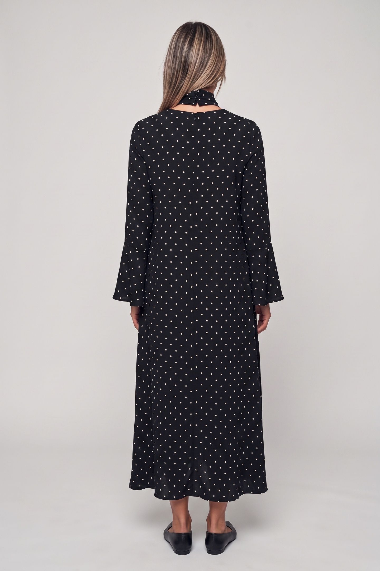 GUILIANA MAXI DRESS BLACK 2