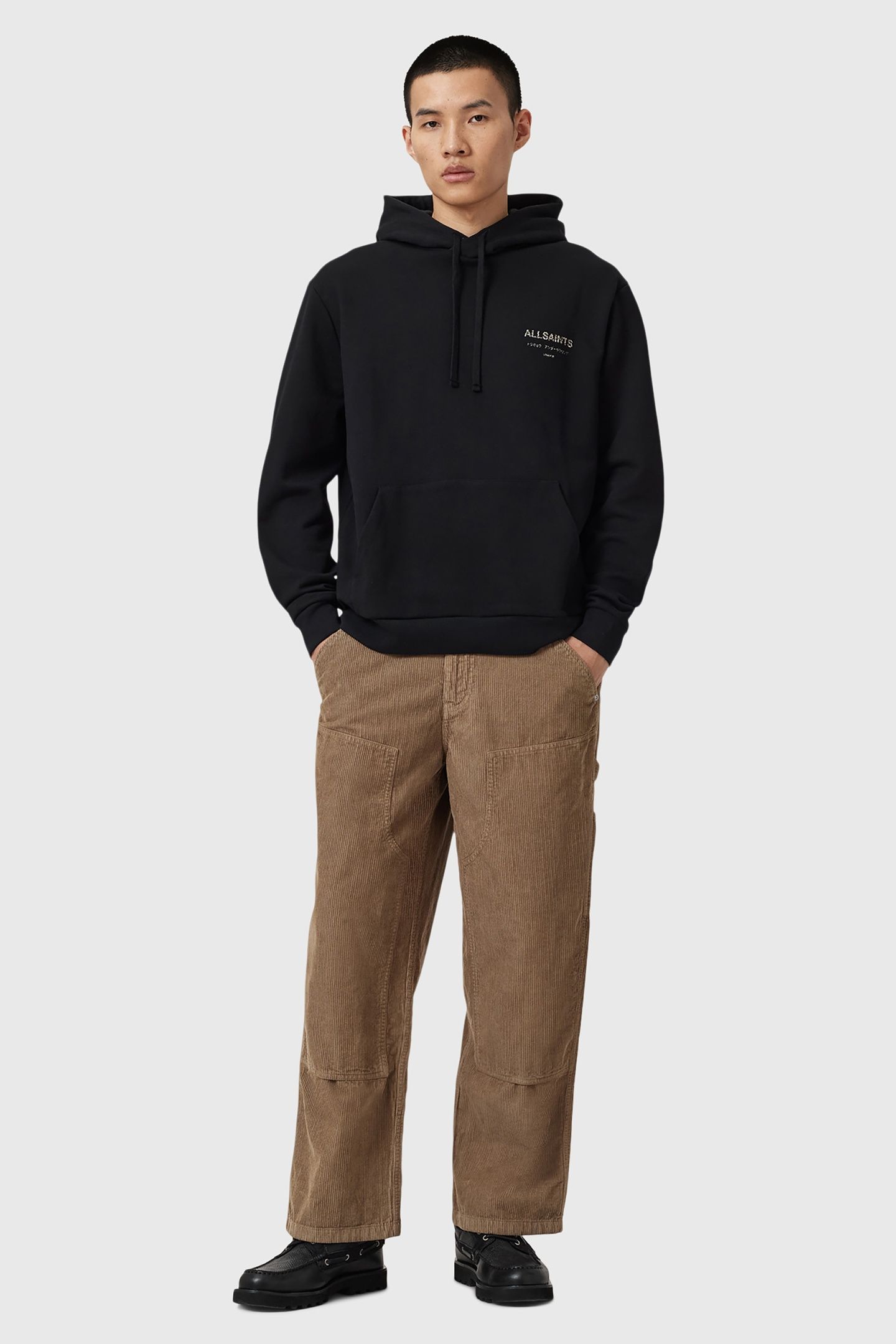 UNDERGROUND OTH HOOD JET BLACK/LEOPARD 1