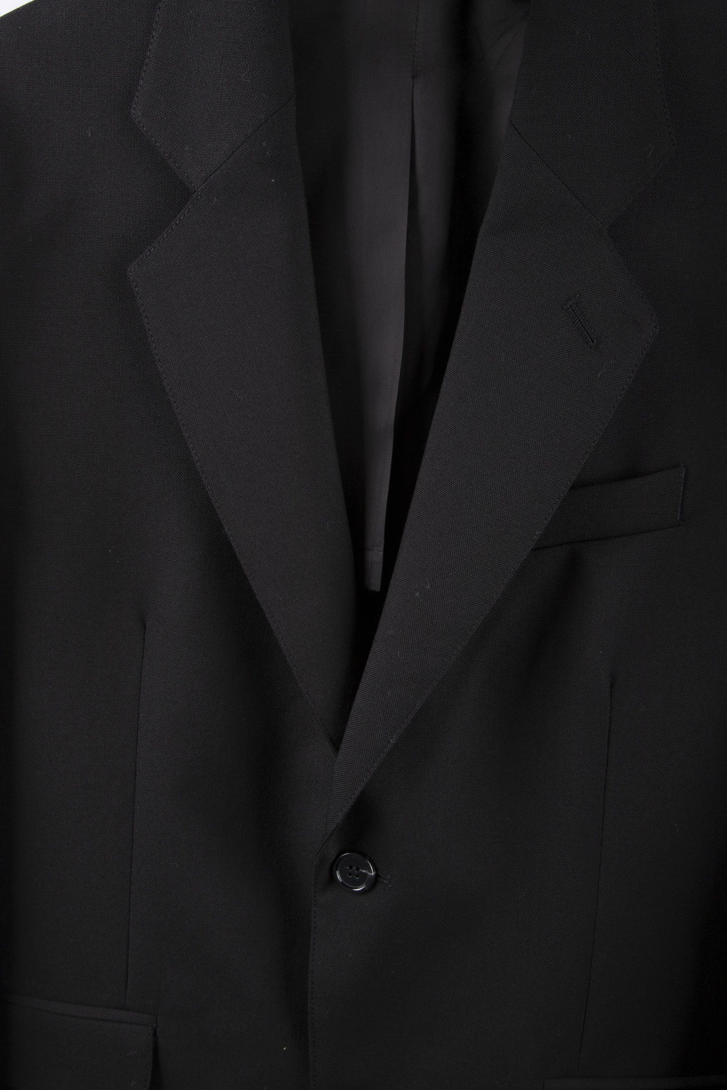 DENNIS HOPSACK SUIT BLAZER BLACK 5