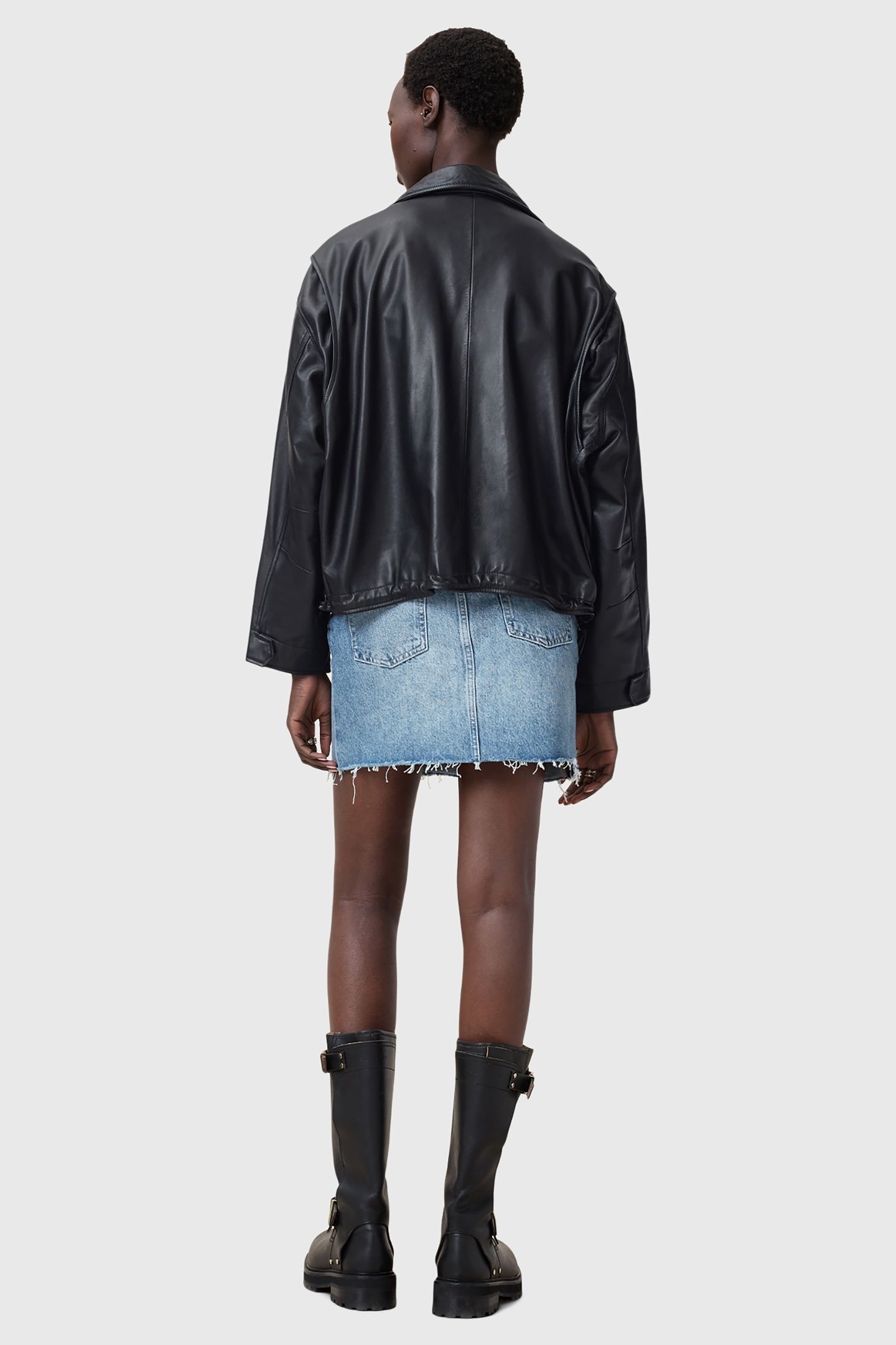 AKI CROSSOVER SKIRT LIGHT INDIGO 6