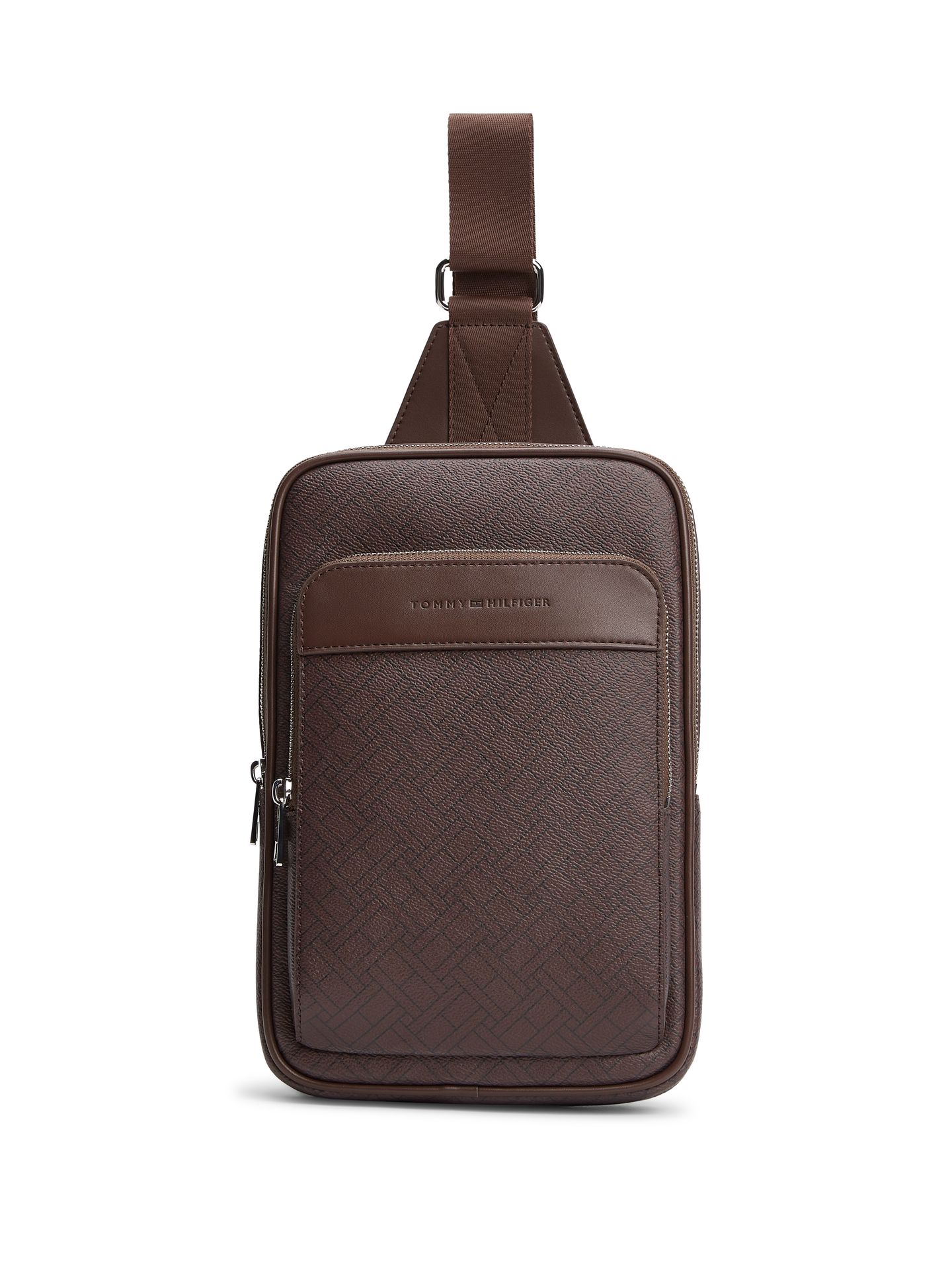 FLAG MONOGRAM SLING BAG COFFEE BEAN 2