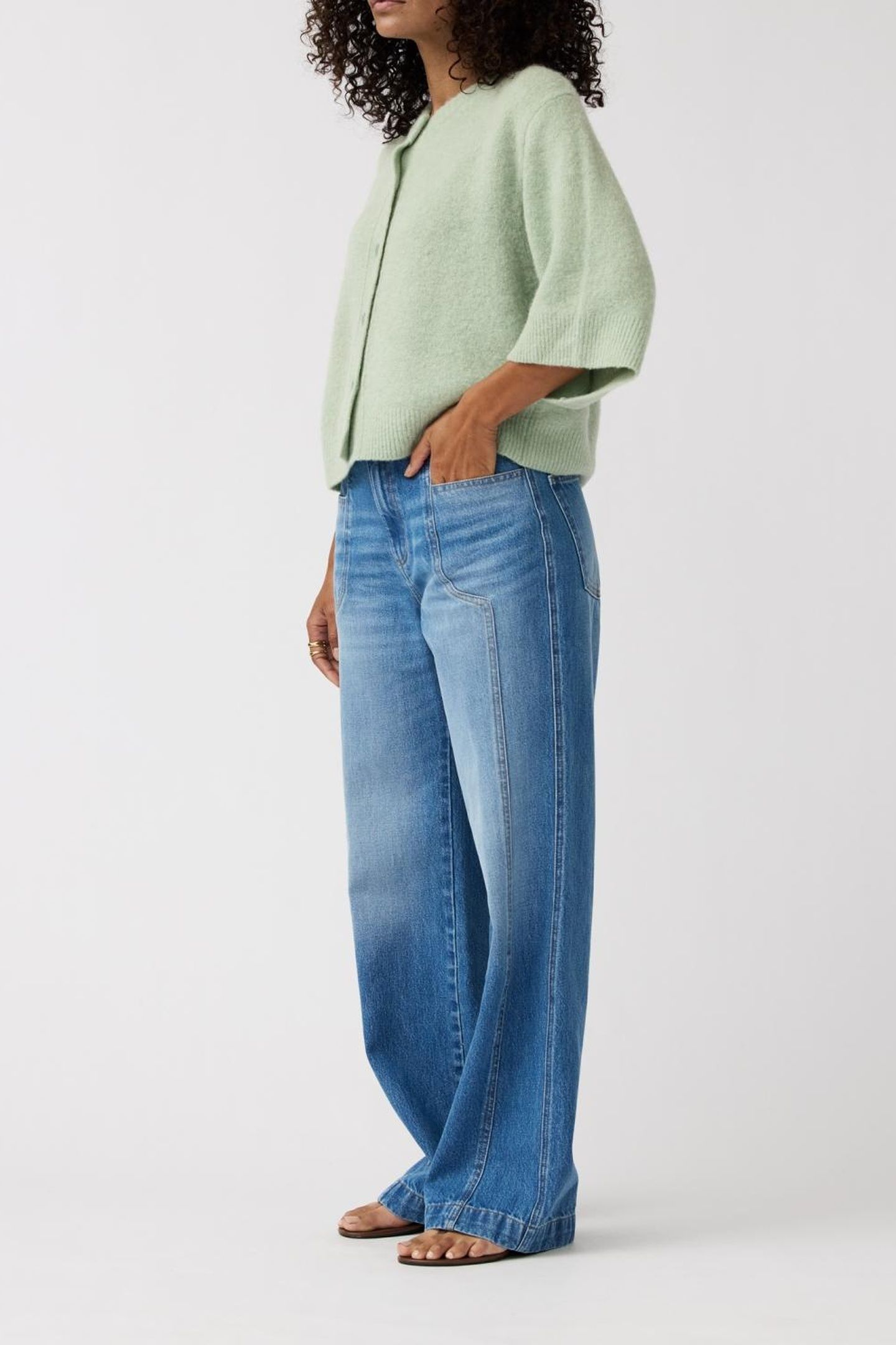 CARDIGAN CAROLINE CELADON 1