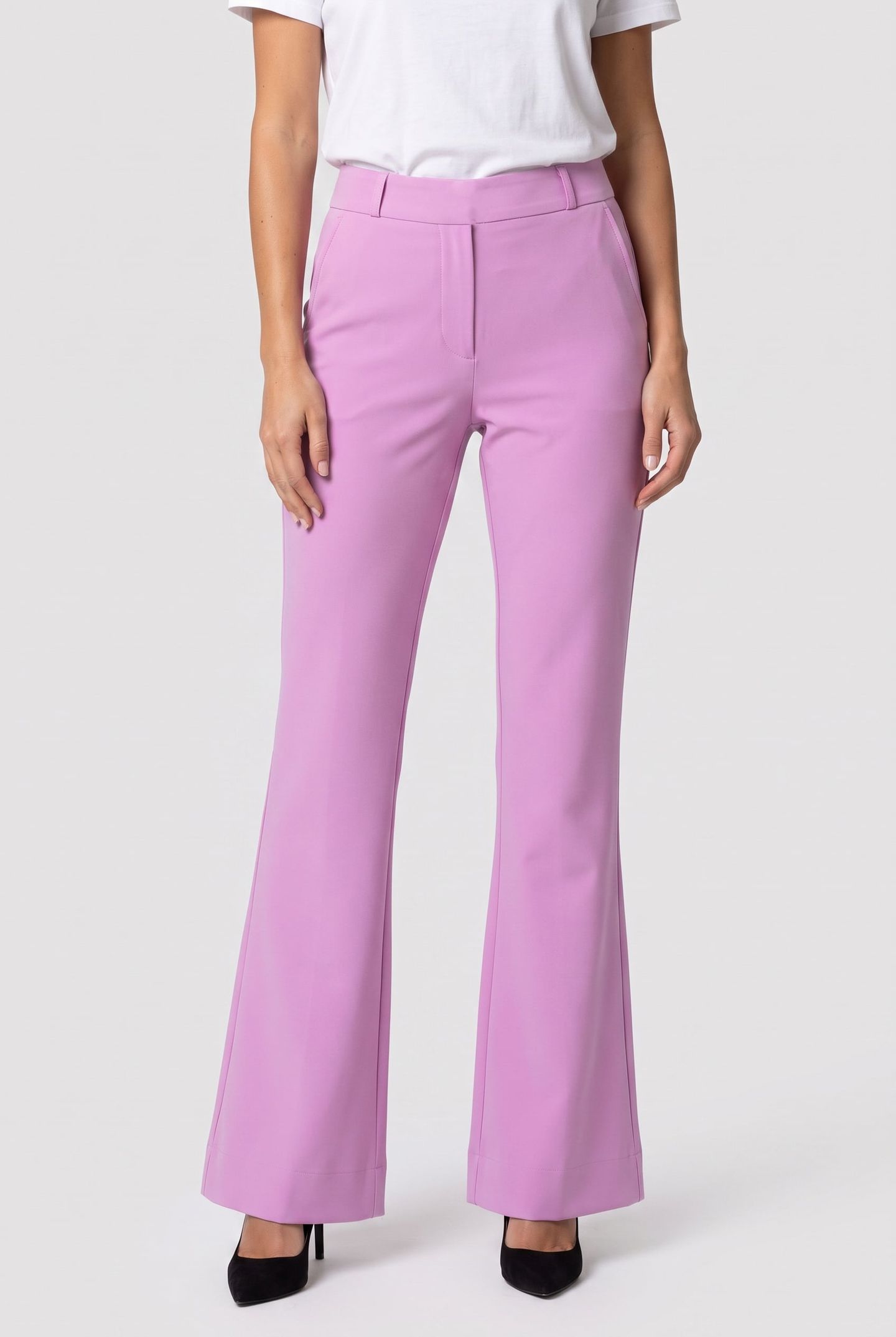 FLAIR BONDED TROUSERS LILA PINK 1