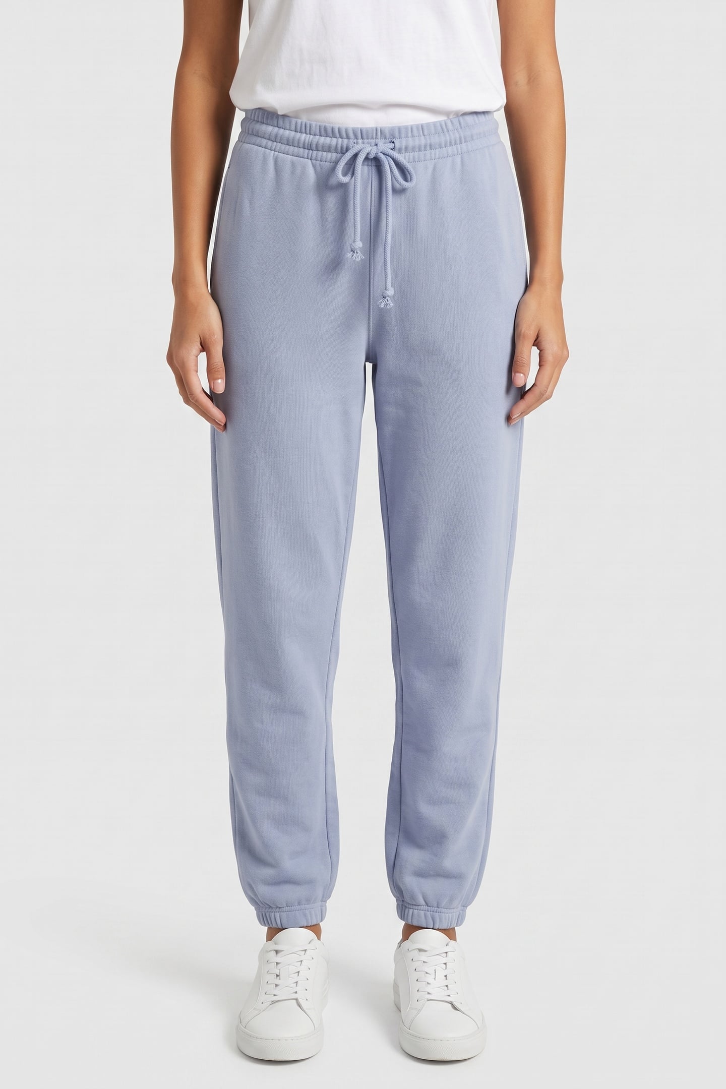 TONI FRENCH TERRY TROUSERS BLUE 1