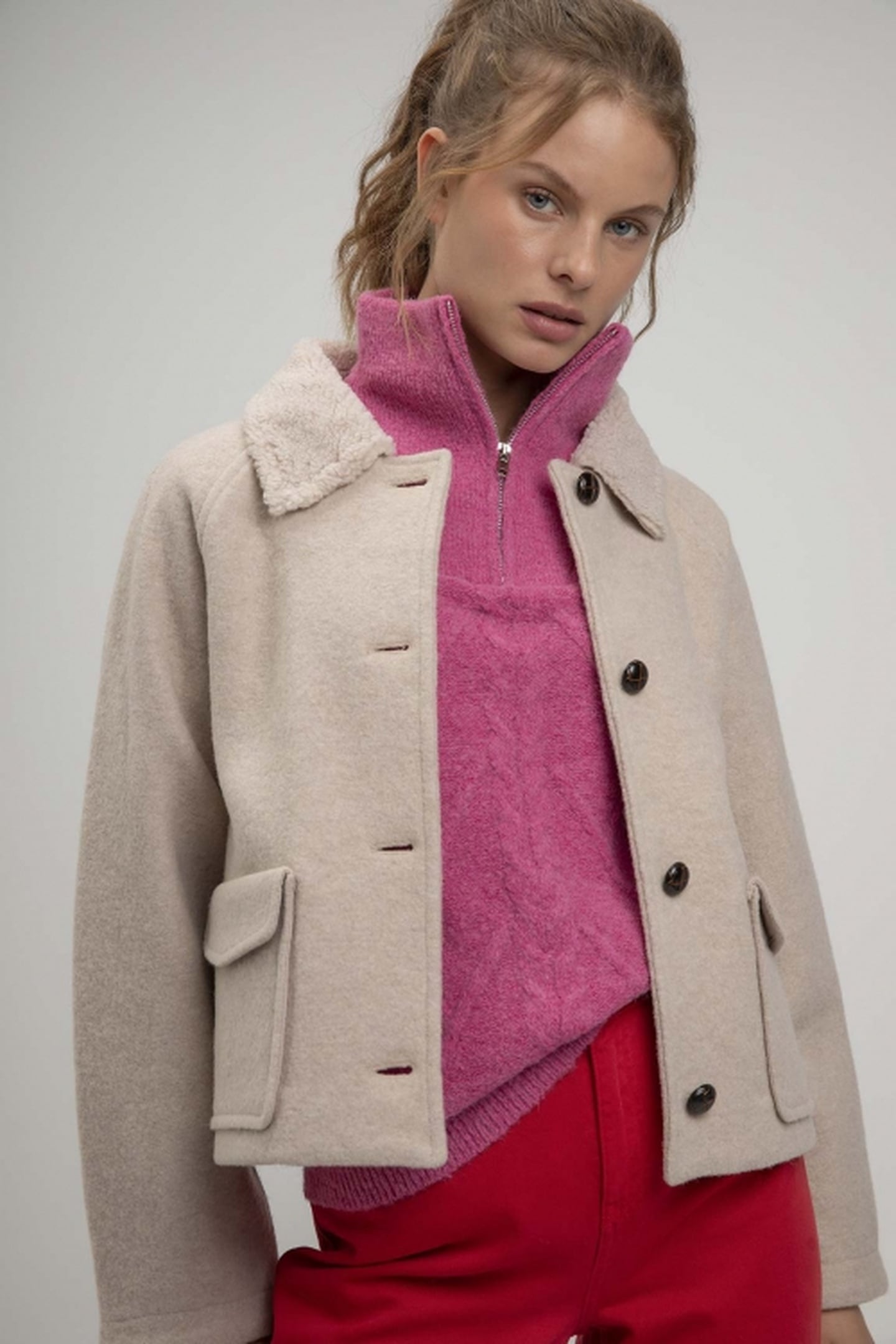 SUZY JACKET SAND 2