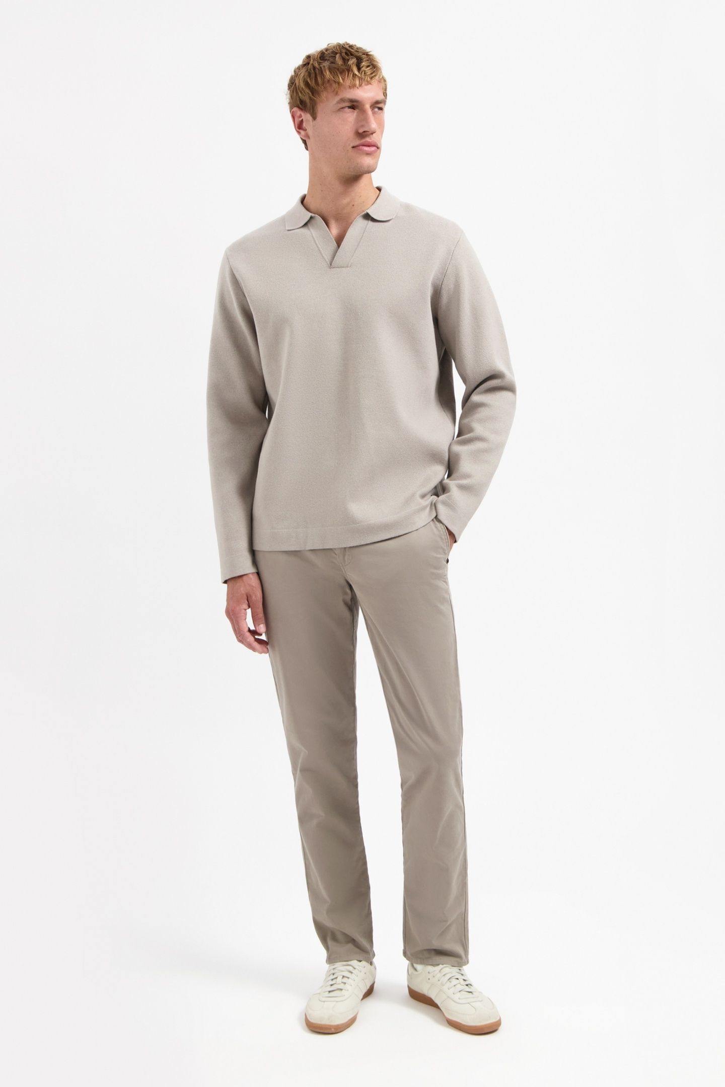 PANTS STRETCH GARMENT DYED CLAY 3