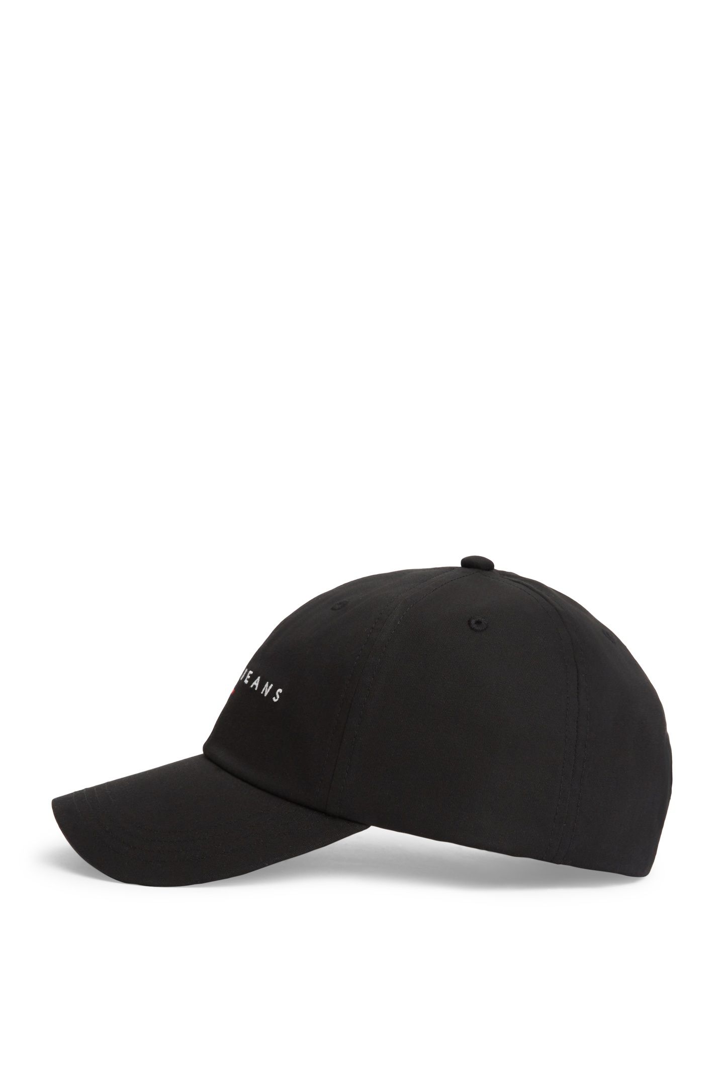 LINEAR LOGO CAP BLACK 2