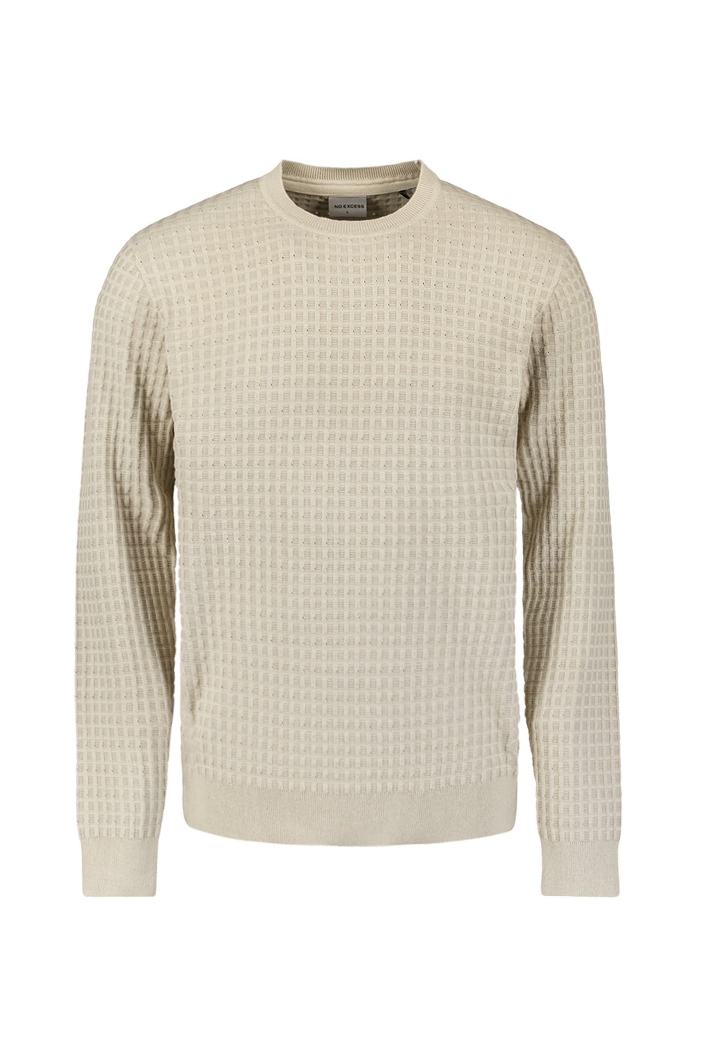 PULLOVER CREWNECK SQUARE KNIT KIT 1