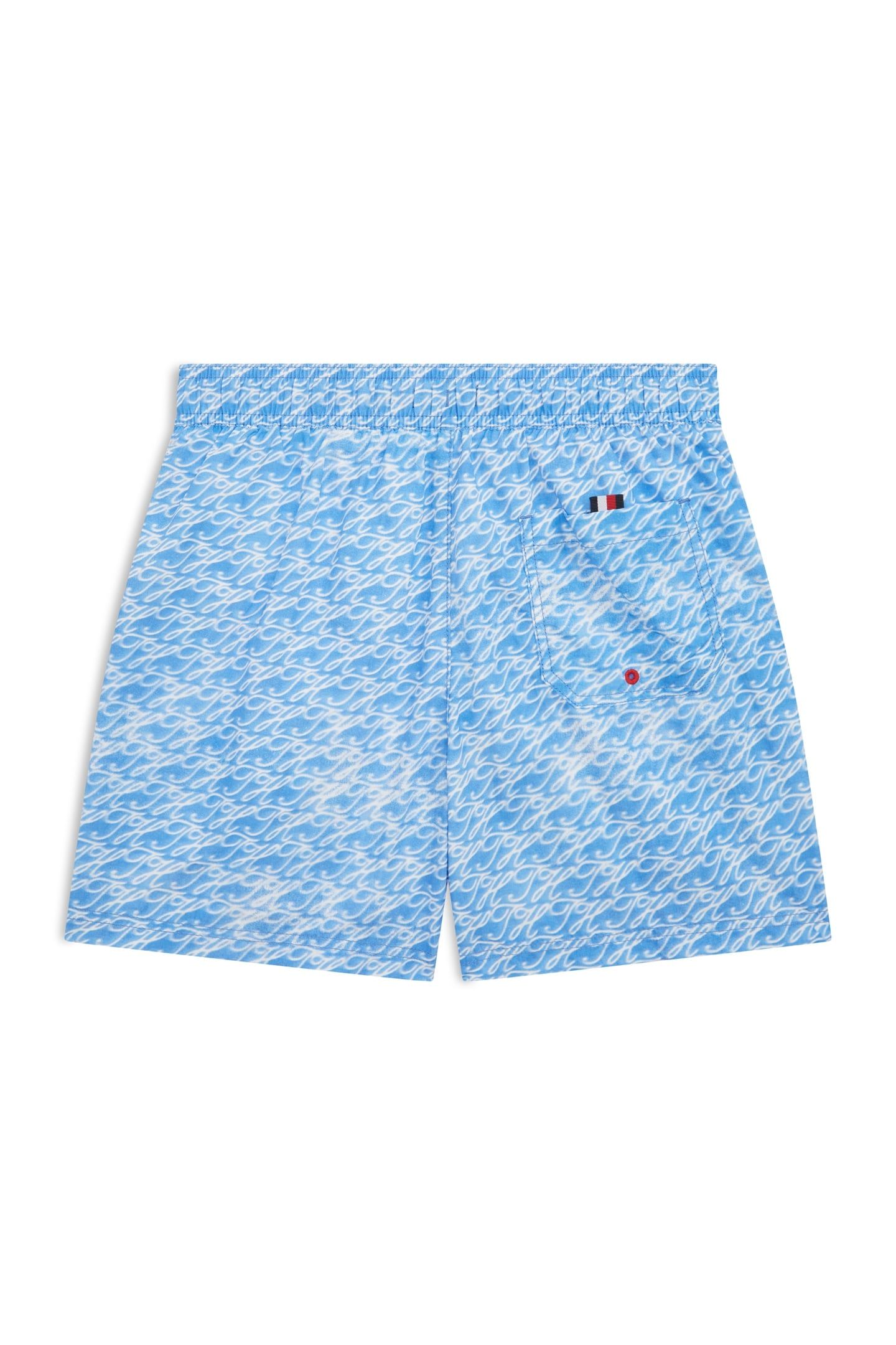 BOYS MEDIUM DRAWSTRING SHORTS SCRIPT CYANOTYPE BLUE SPELL 2