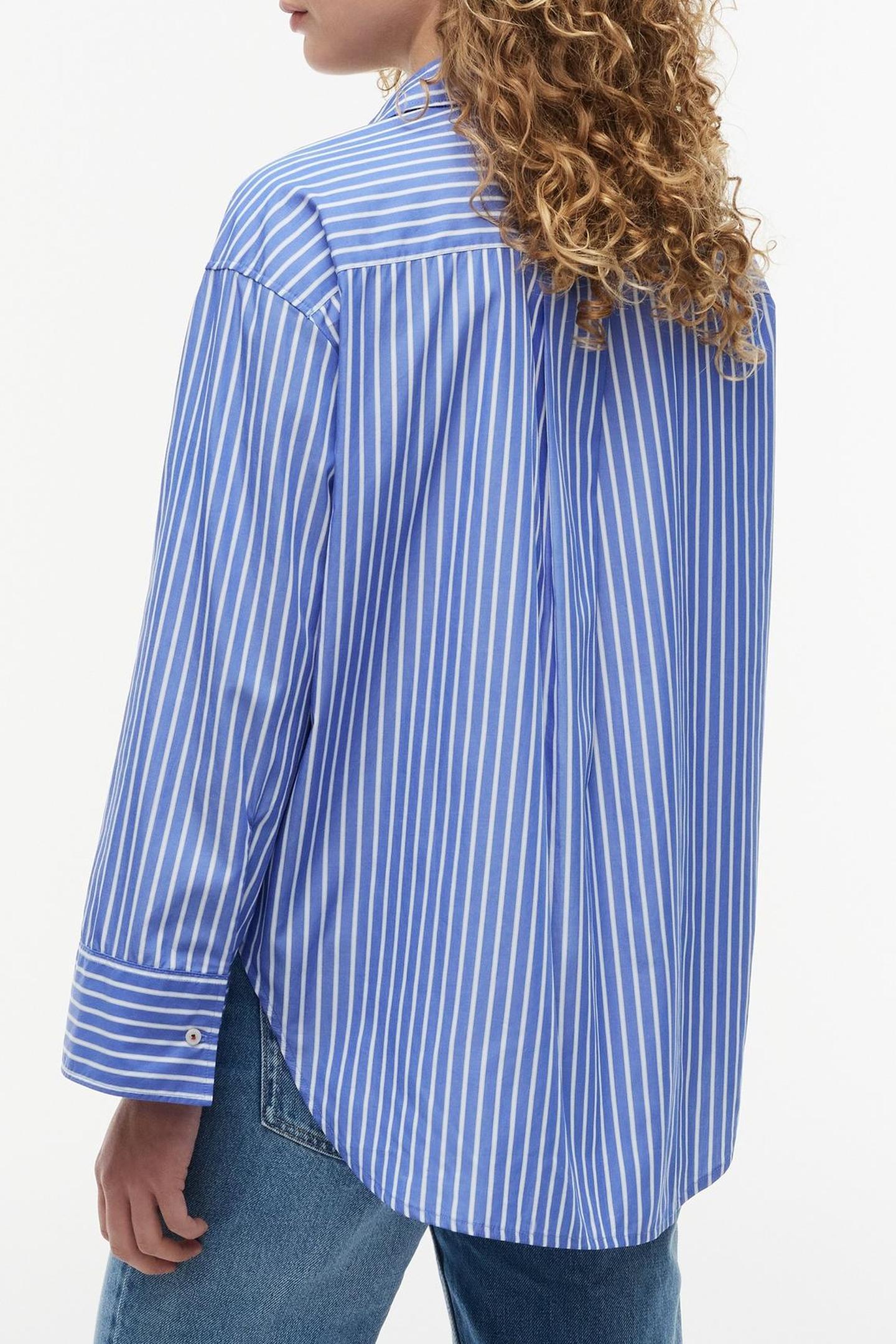 MODERN POPLIN SHIRT STACKING STP/VERONA BLUE 2