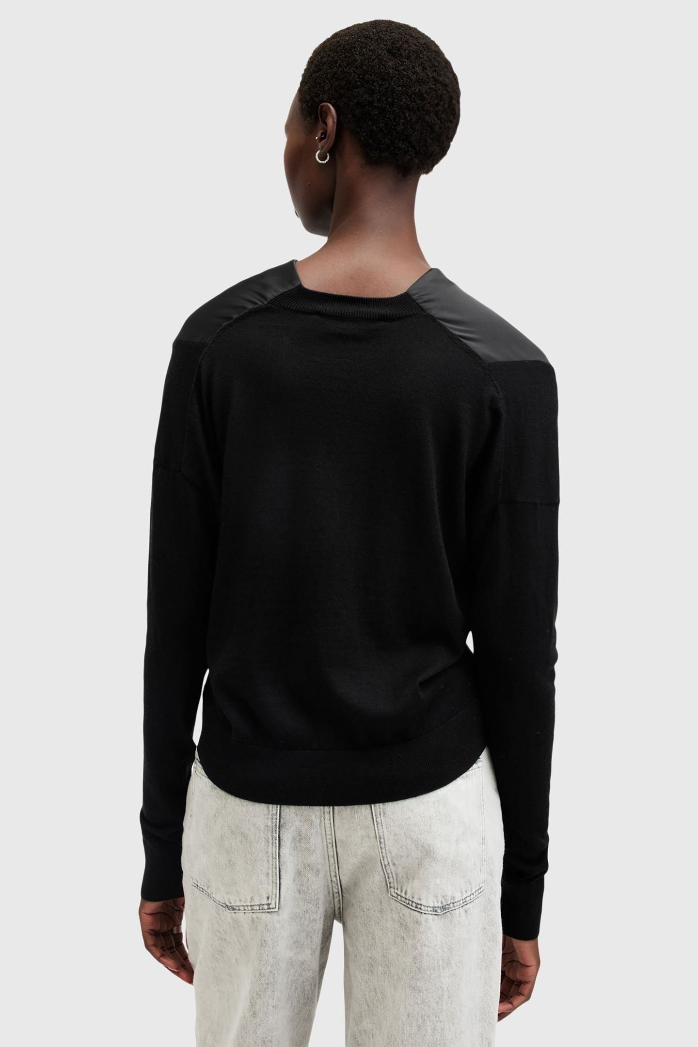 MYRA COWL JUMPER BLACK 7