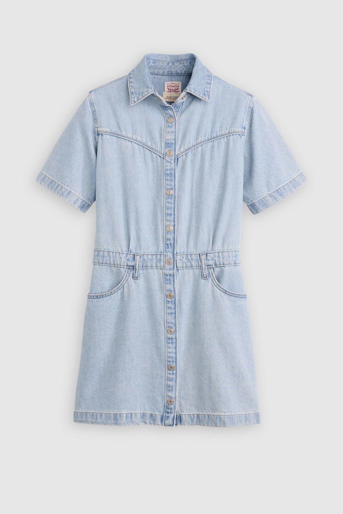 SHORT SLEEVE LOGAN WESTERN DRESS 4