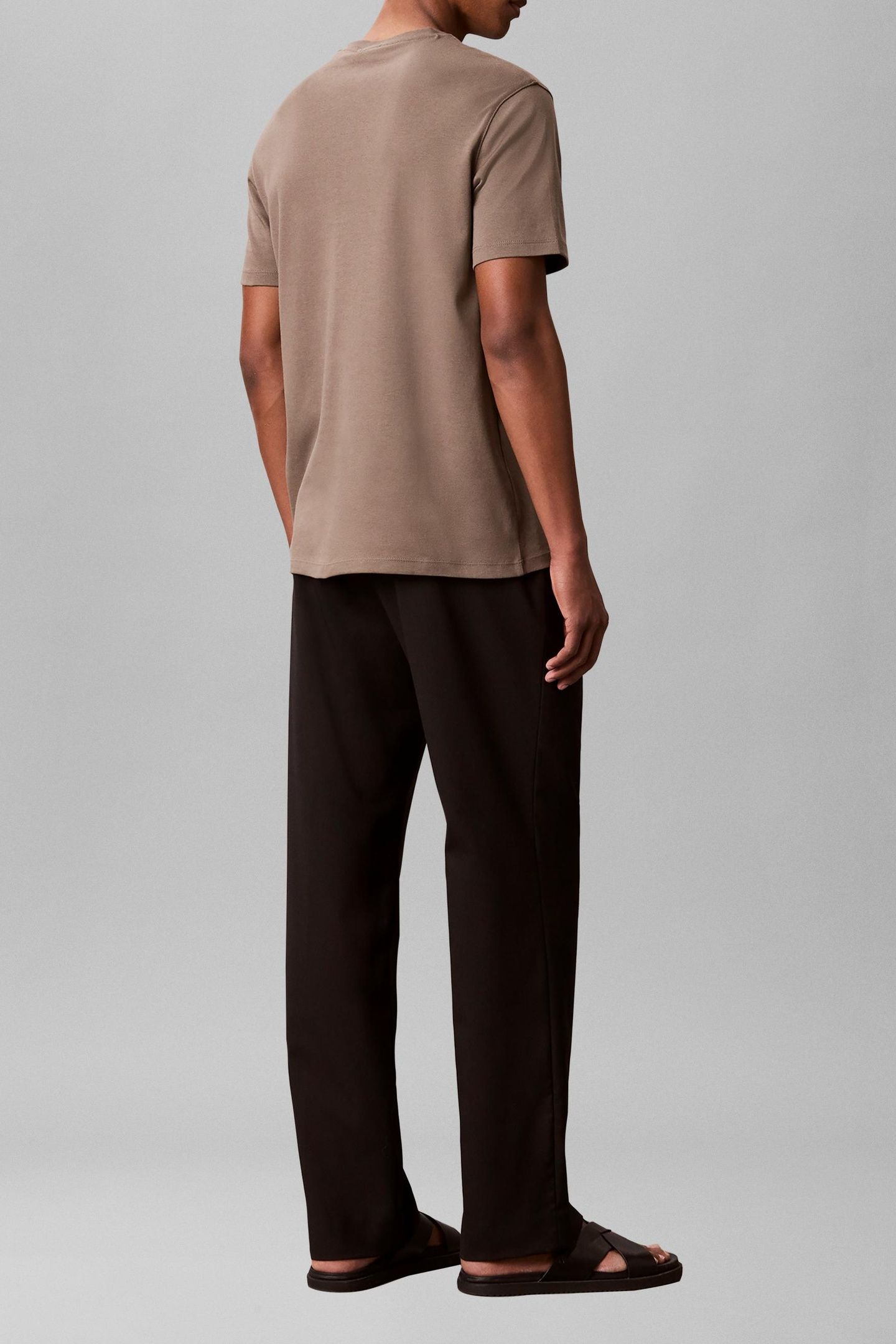 SS SUPIMA CHEST EMBROIDERY TEE BUNGEE CORD 3