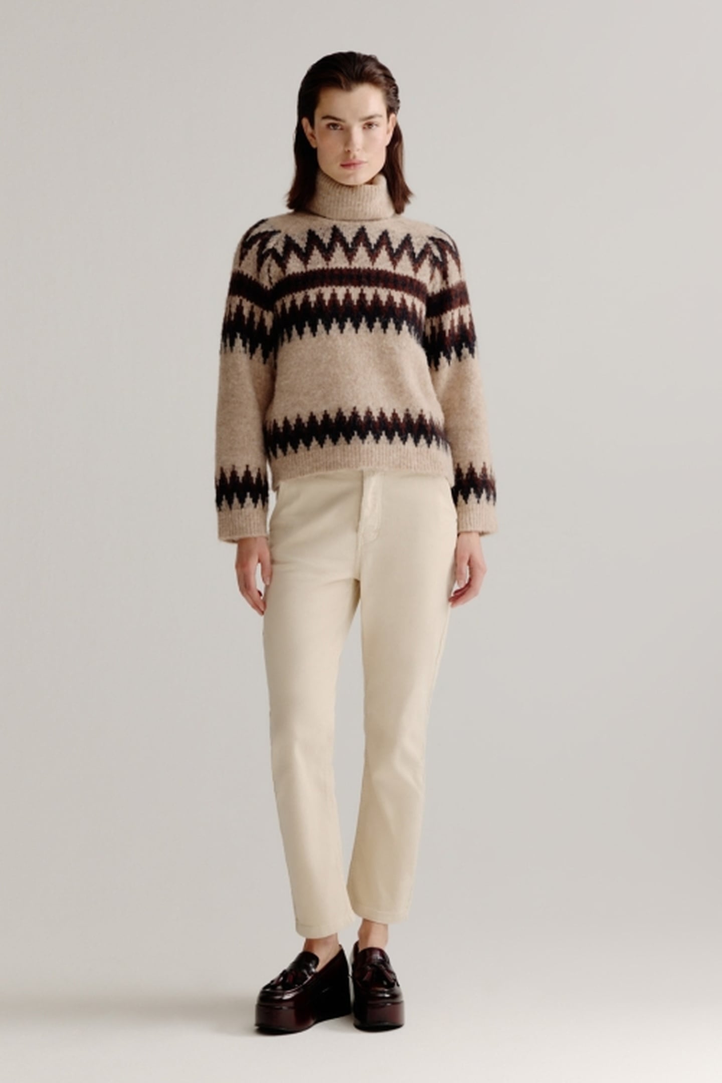 LUDWIG SWEATER SAND 1