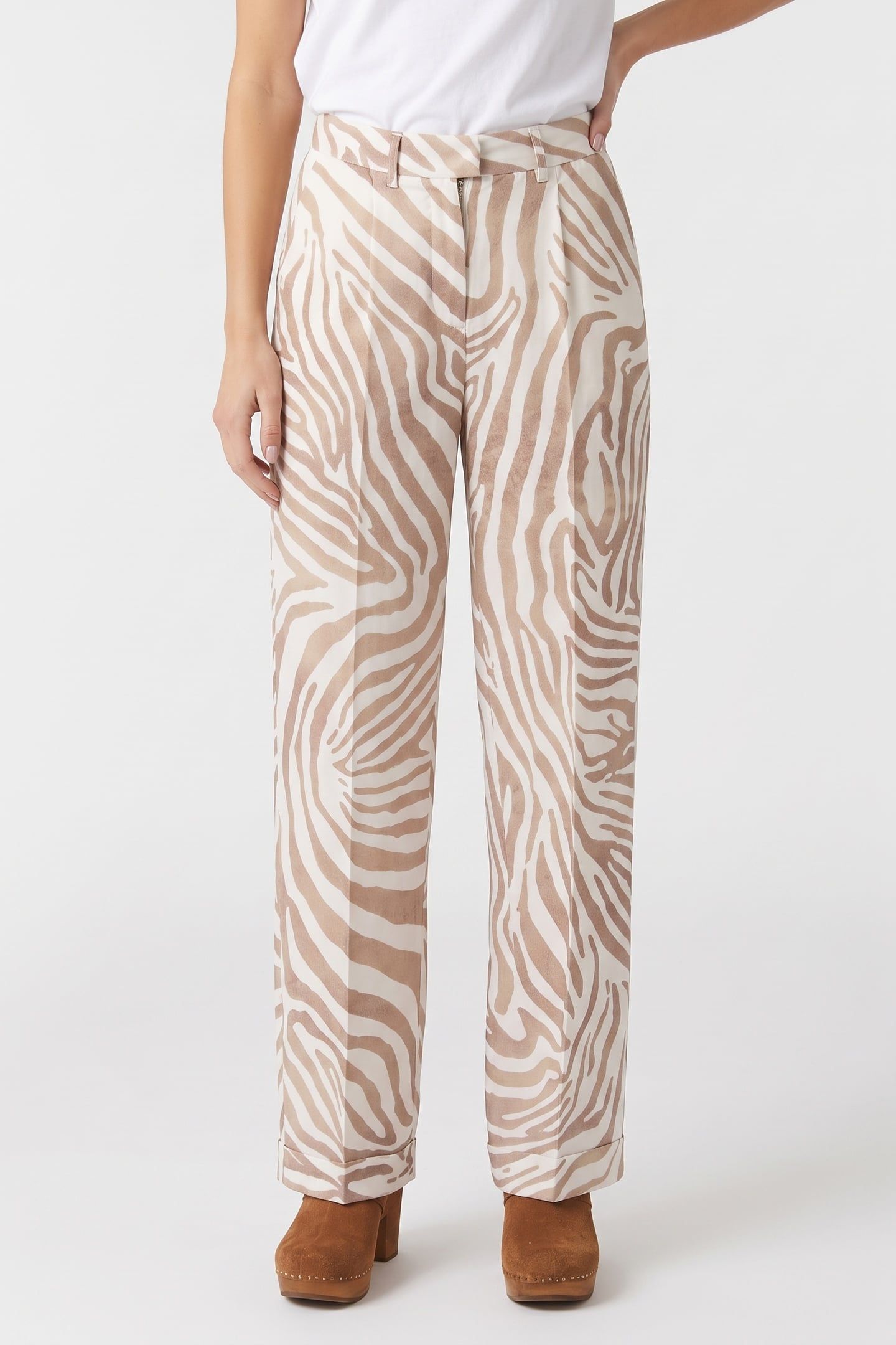 GISELLE STRAIGHT PAN SAFARI DREAM PRINT 1