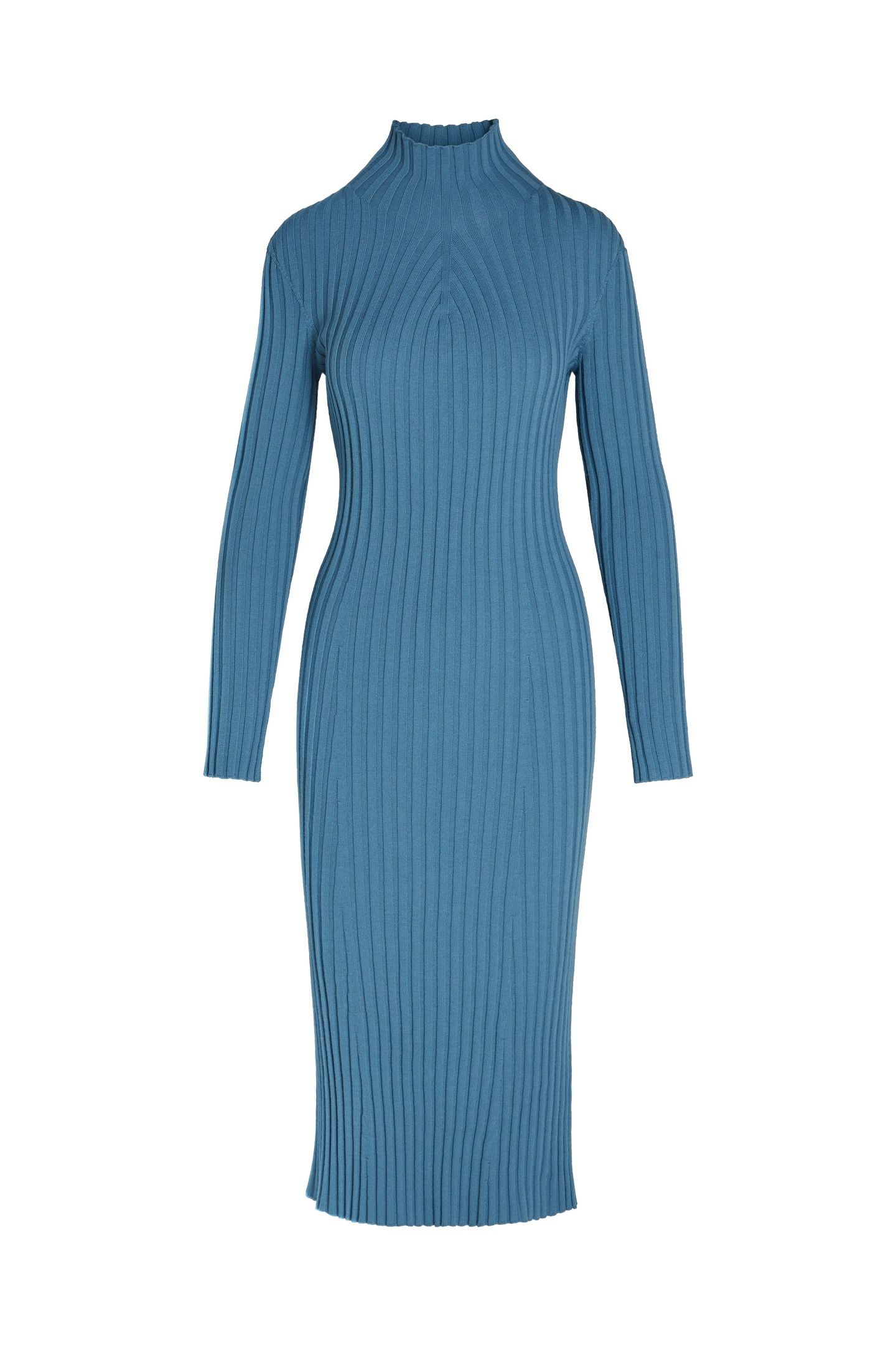 FOLAS V1.Y8.02 FLAT-KNIT-DRESS VAPOR 2