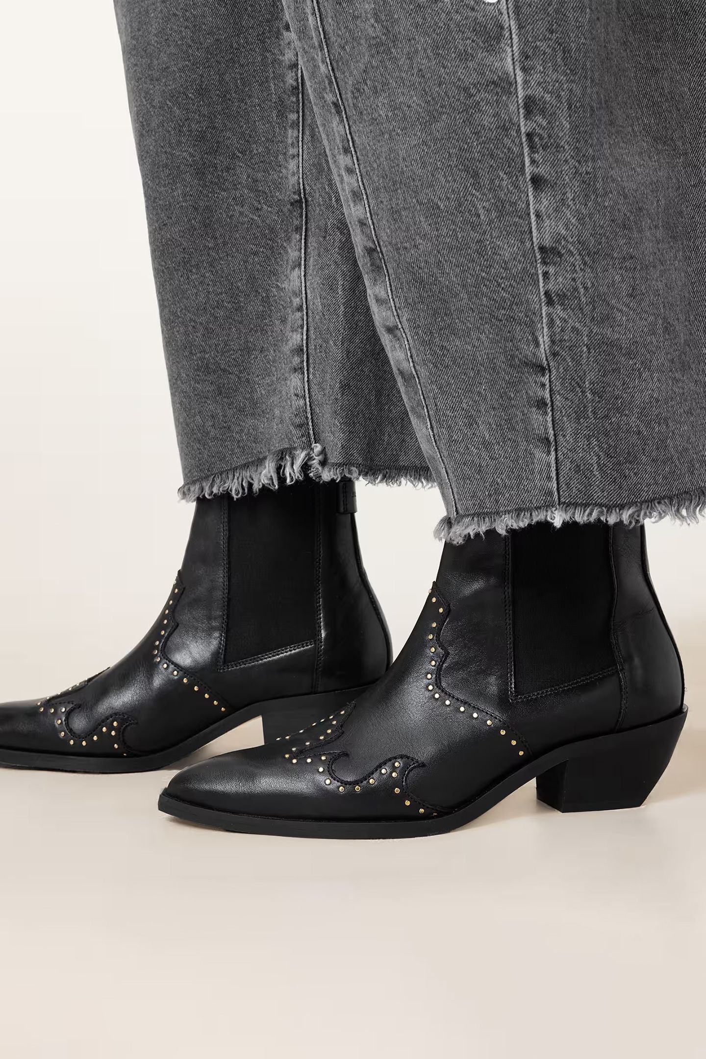 DENVER STUD BOOT BLACK 3