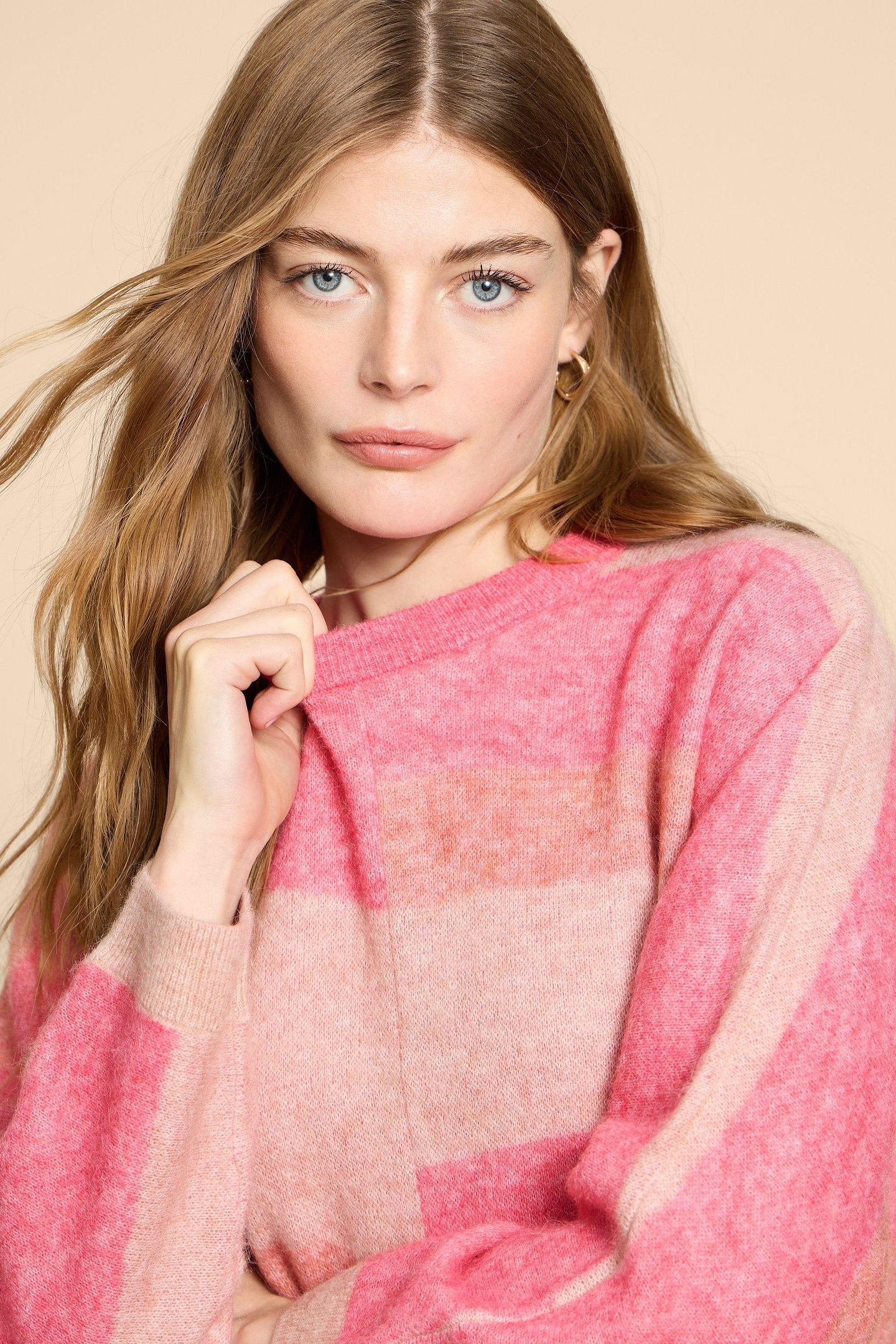 COLOURBLOCK DOLLY JUMPER PINK MULTI 8