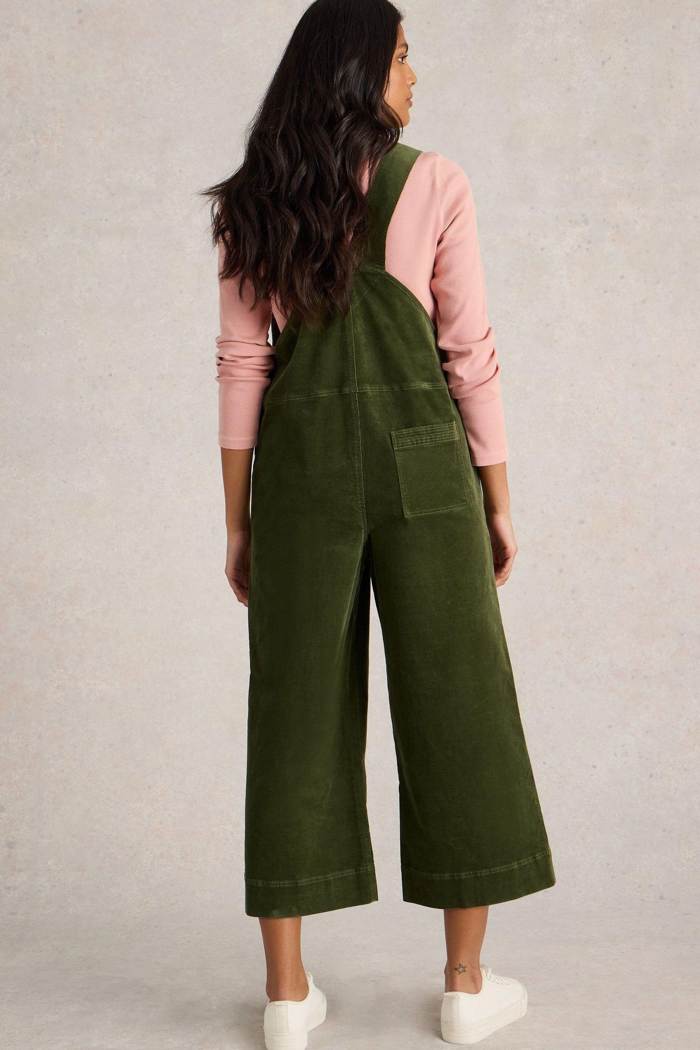 VIOLA CORD DUNGAREE DARK GREEN 2