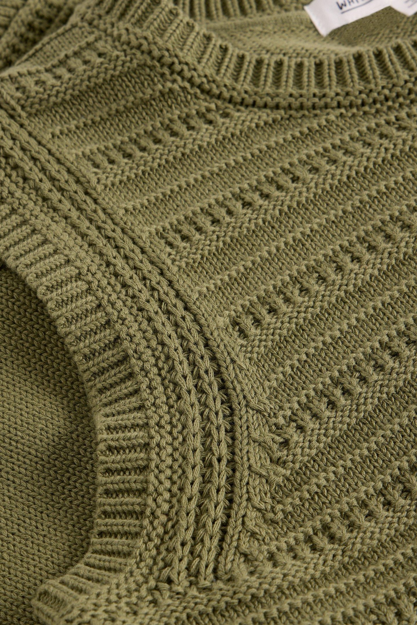STITCHY COTTON TANK KHAKI GREEN 6
