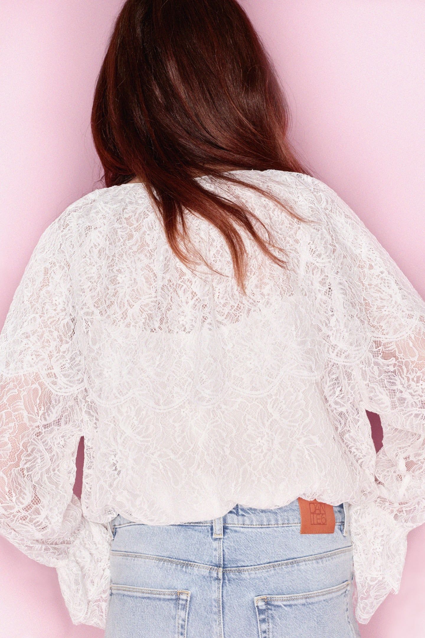 ZILAN BOHO DETAILED LACE TOP MILK WHITE 3