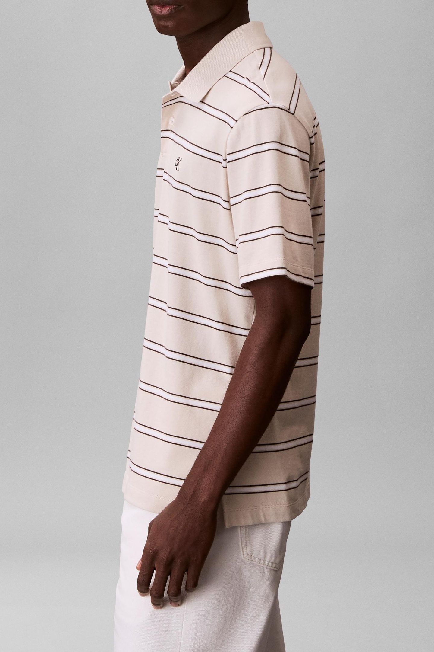 SHORT SLEEVE EASY 16S JERSEY TEE OATMEAL 3