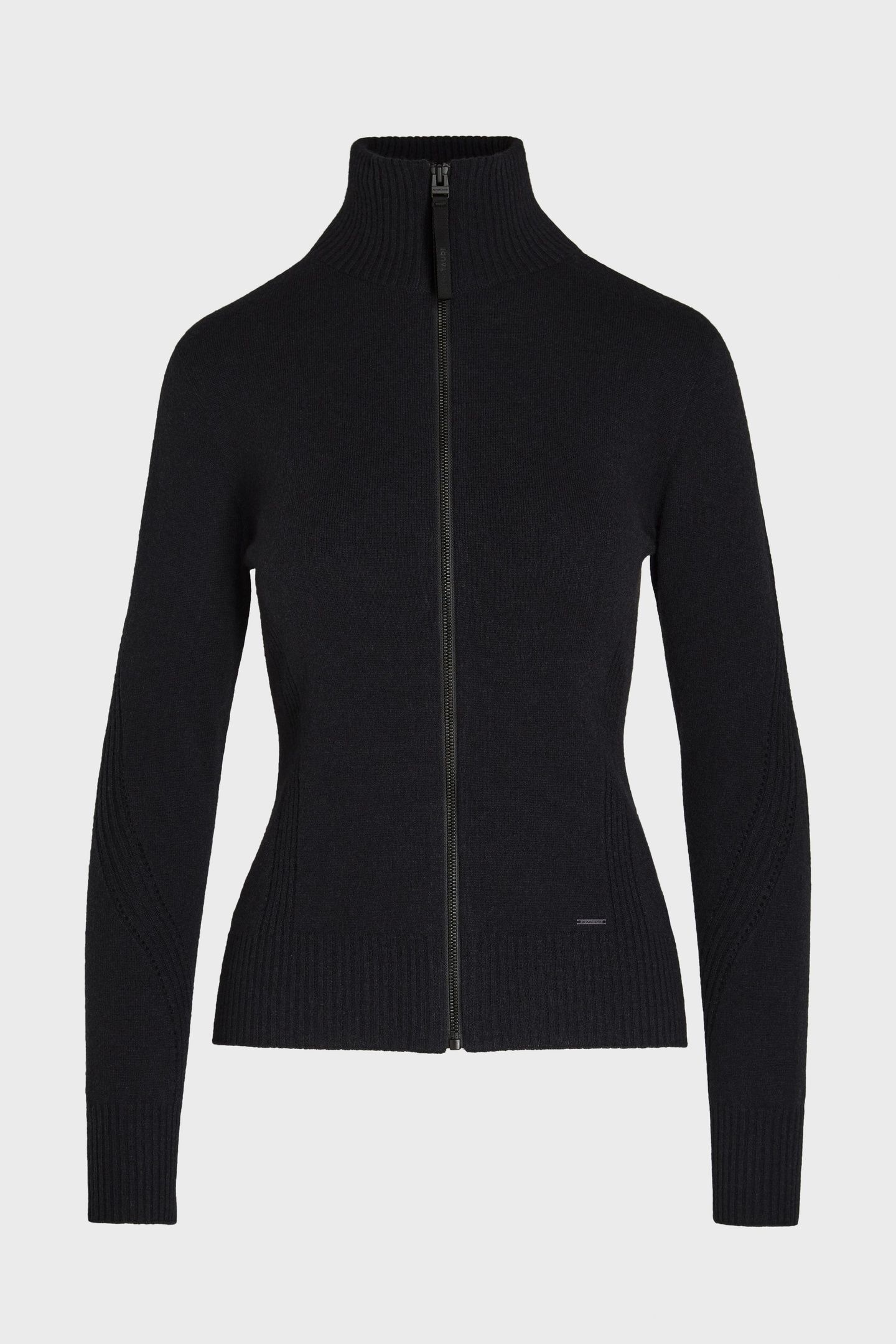 FEHCA V1.Y8.02 FLAT-KNIT-JACKET BLACK 2