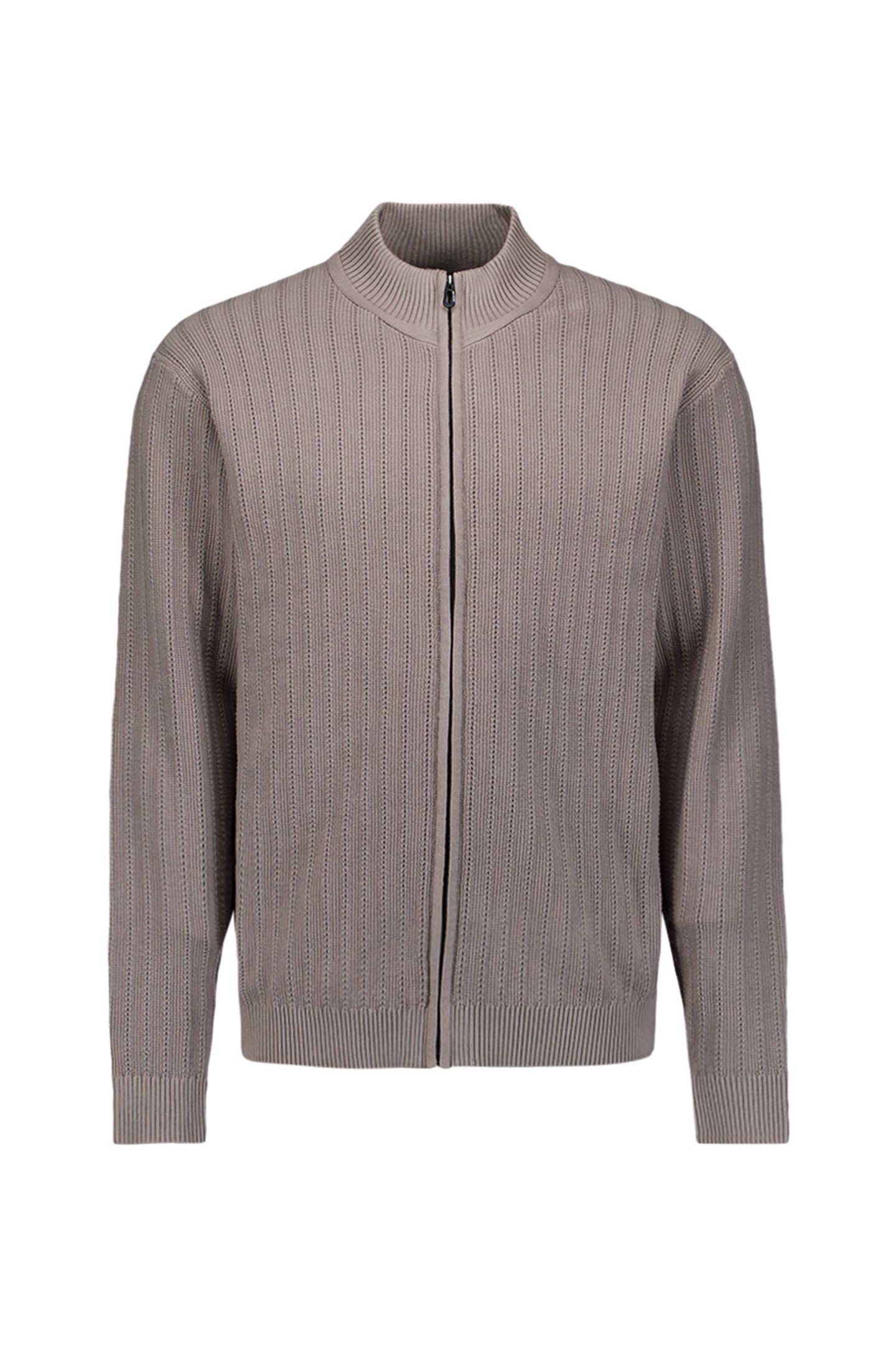 CARDIGAN FULL ZIP RELIEF CLAY 4