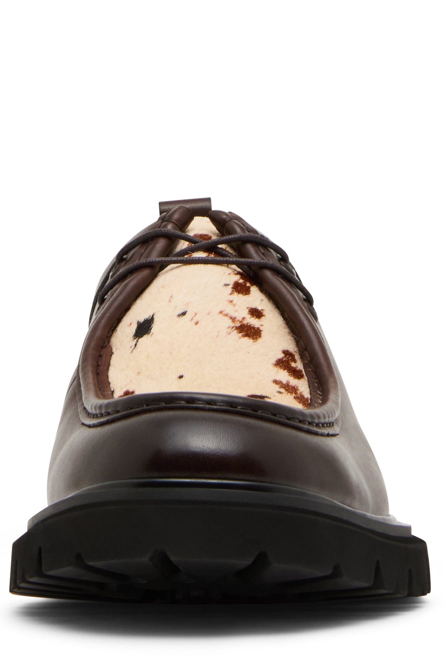 HULVER CASUAL SHOES BROWN/WHITE 4